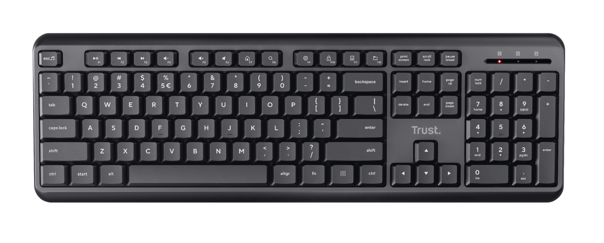 Trust jetzt DE« KEYBOARD OTTO Shop Online im WIRELESS Tastatur »ODY