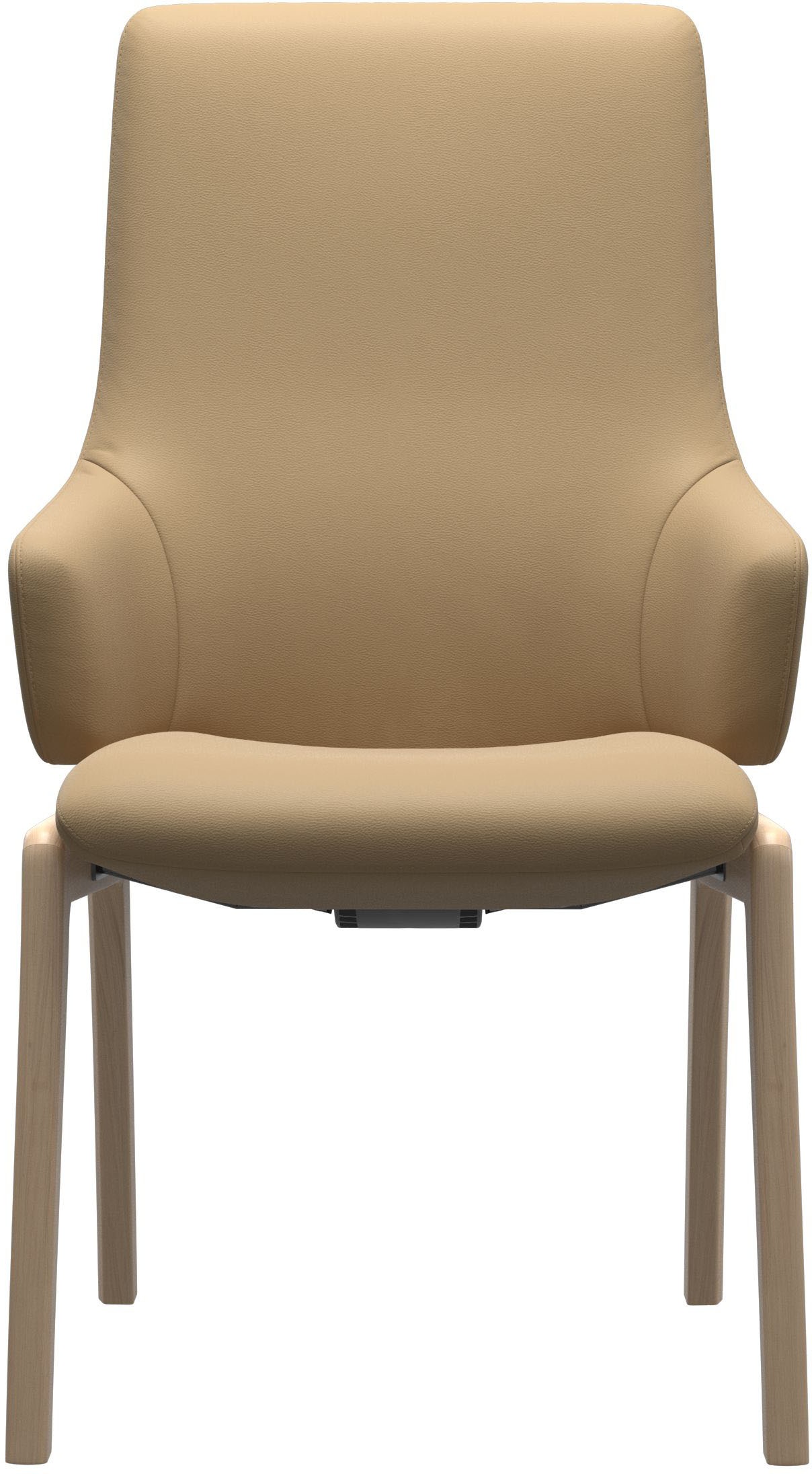 Stressless® Polsterstuhl »Laurel«, Leder PALOMA, High Back mit Armlehne, Größe L, mit abgerundeten Beinen in Eiche