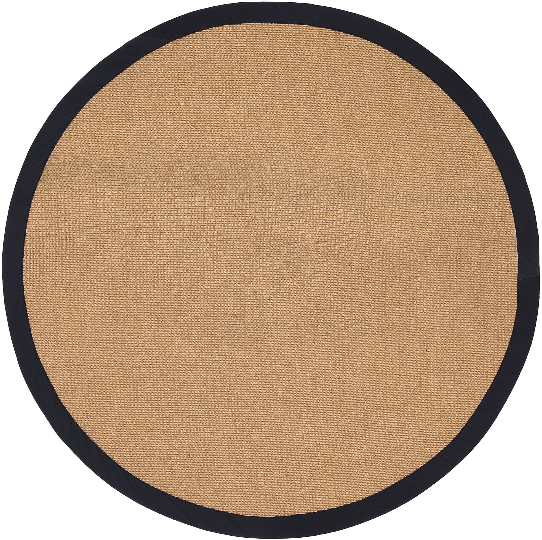 carpetfine Sisalteppich »Sisal«, rund, mit im OTTO Online-Shop Bordüre, farbiger Rückseite Anti-Rutsch