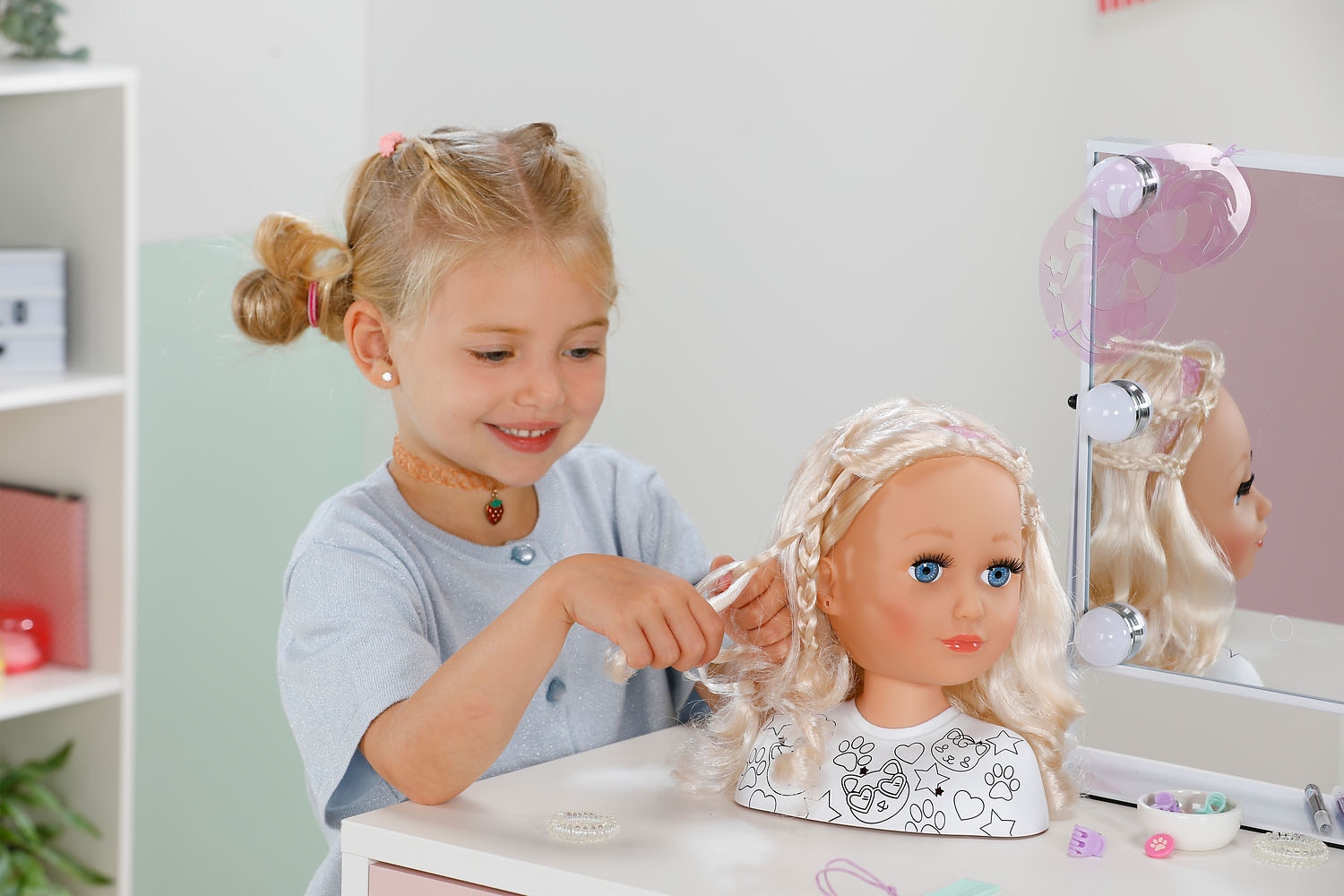 Baby Born Frisier- & Schminkkopf »Stylingkopf Kreativ« mit Zubehör