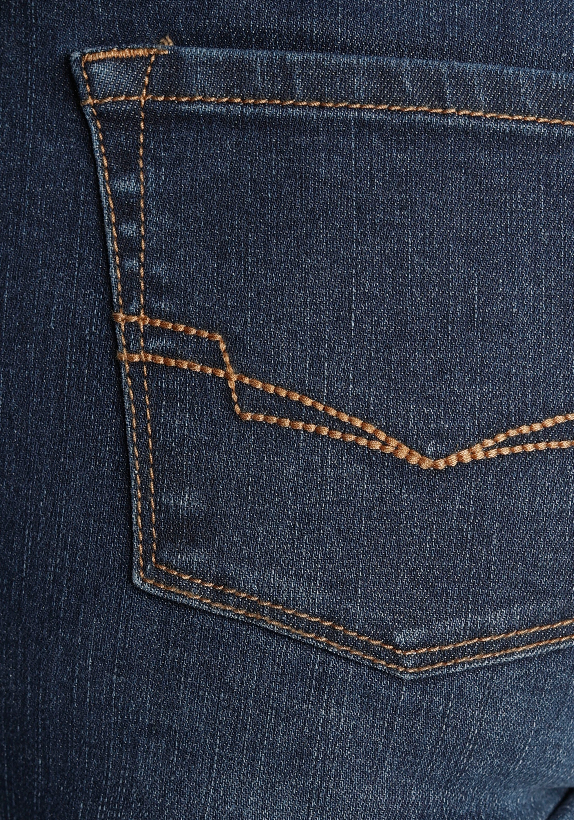H.I.S Slim-fit-Jeans »NEW SLIM FIT Ökologische, WASH bei Produktion durch WAIST«, OTTO online OZON REGULAR wassersparende