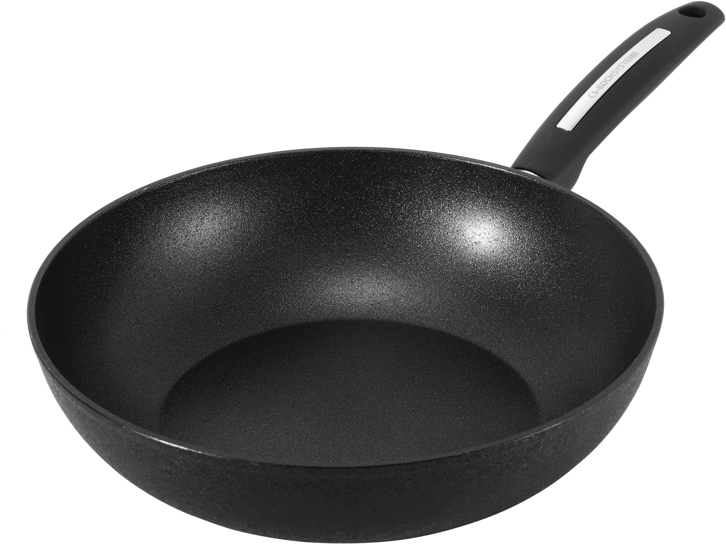 CS Koch-Systeme Wok Ø »Münster«, tlg.), im Induktion 28 Shop Aluminiumguss, (1 cm, Online OTTO