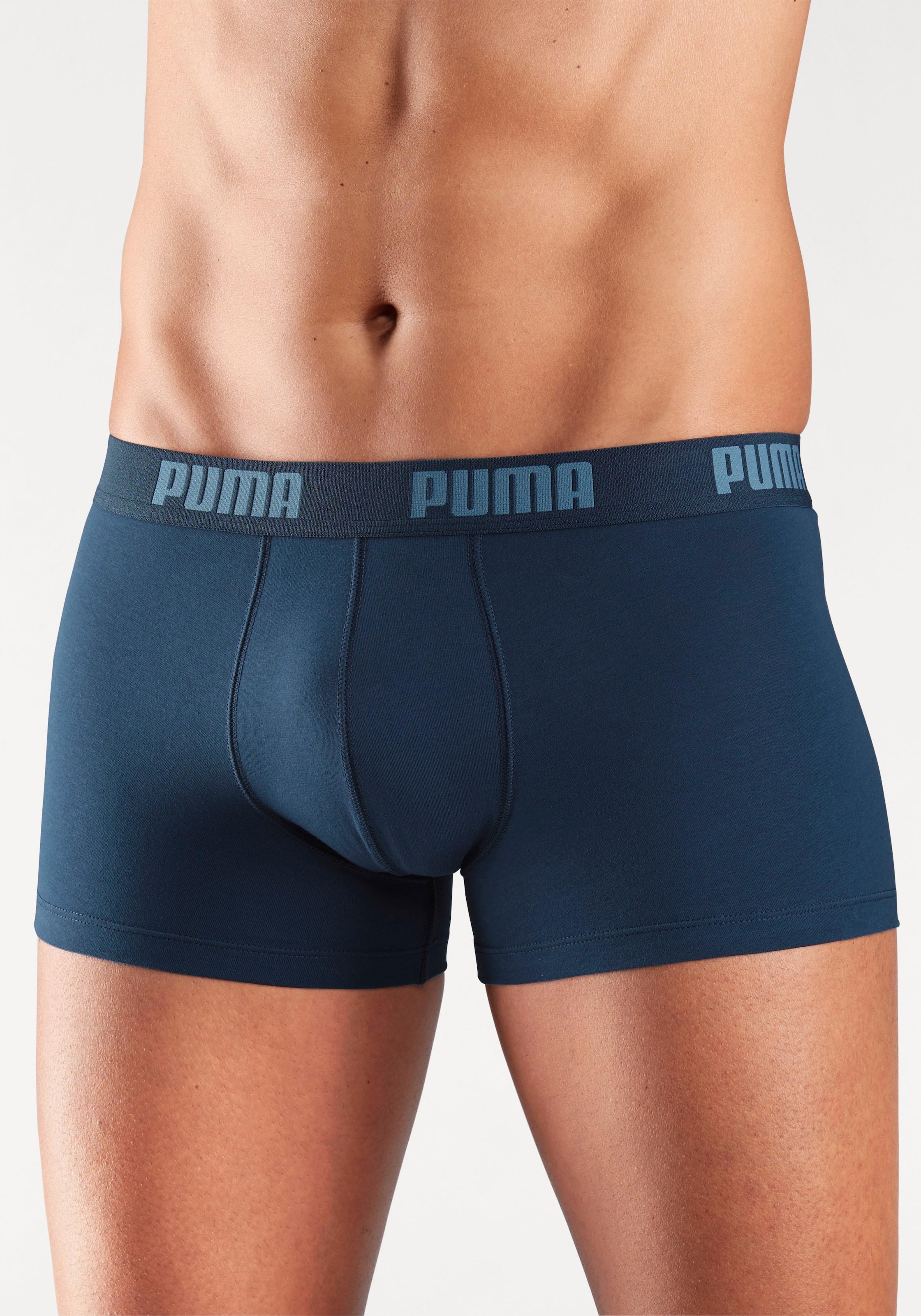 PUMA Hipster, (Packung, 3er-Pack), mit markantem Logo-Bund