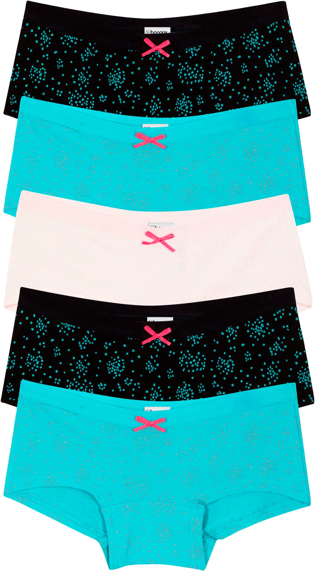 bonprix Panty »Panty mit weicher Baumwolle (5er Pack)« Packung, 5, 5 Stk. aus Baumwolle und Elasthan, bequeme Passform, pastellfarben