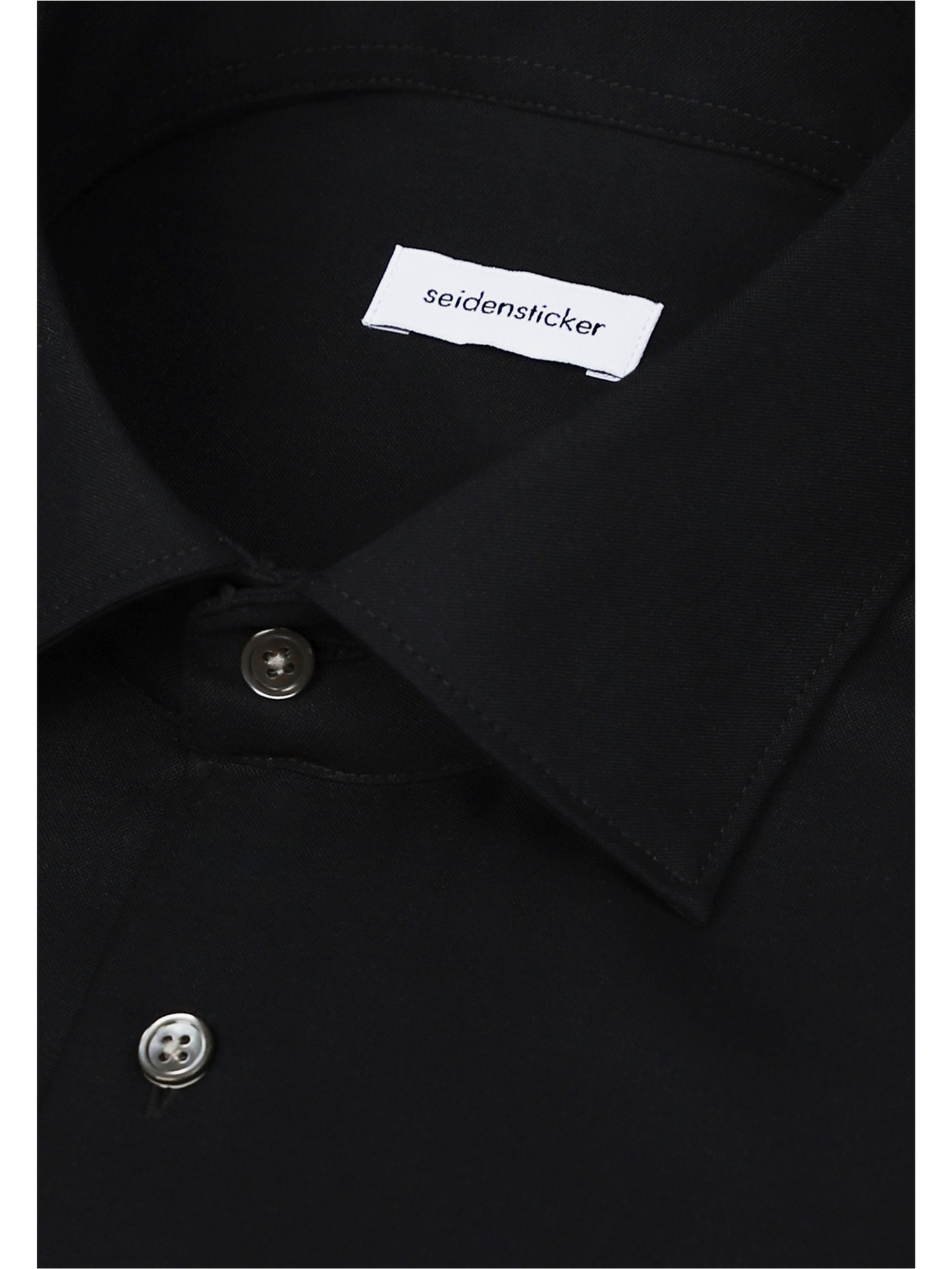 seidensticker Businesshemd »Schwarze Rose« Regular 1/1 Kentkragen Uni