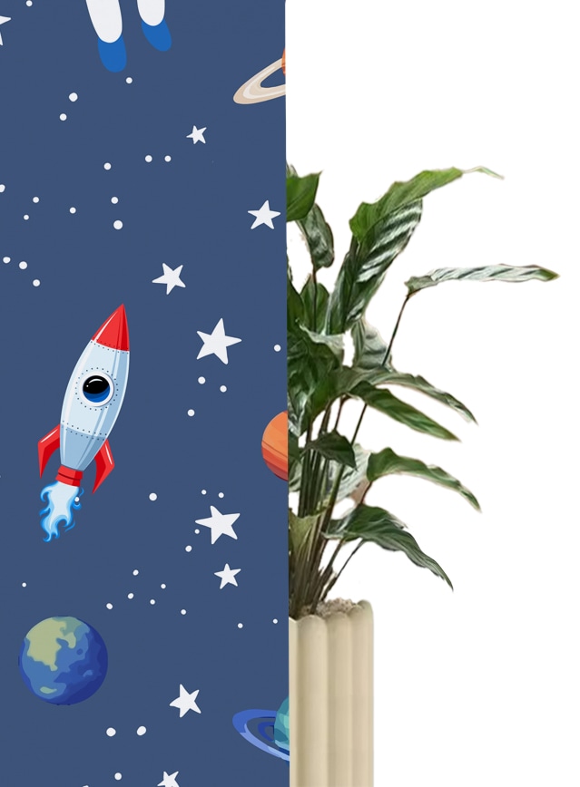 Lüttenhütt Rollo »ASTRONAUT«, verdunkelnd, freihängend