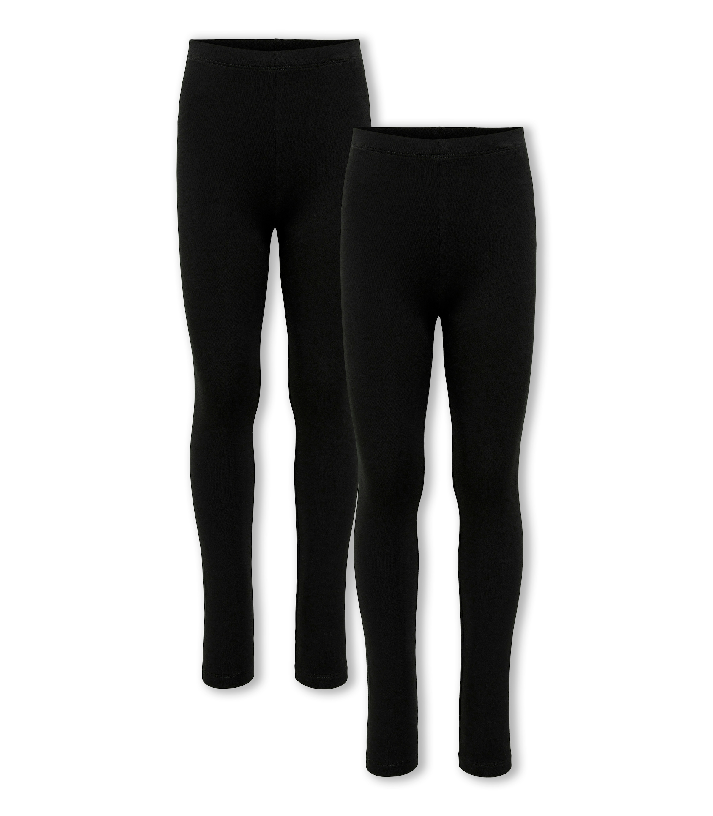 Leggings »KOGEMILI BRUSHED LEGGINGS 2-PACK SWT«, (Set, 2 tlg.)