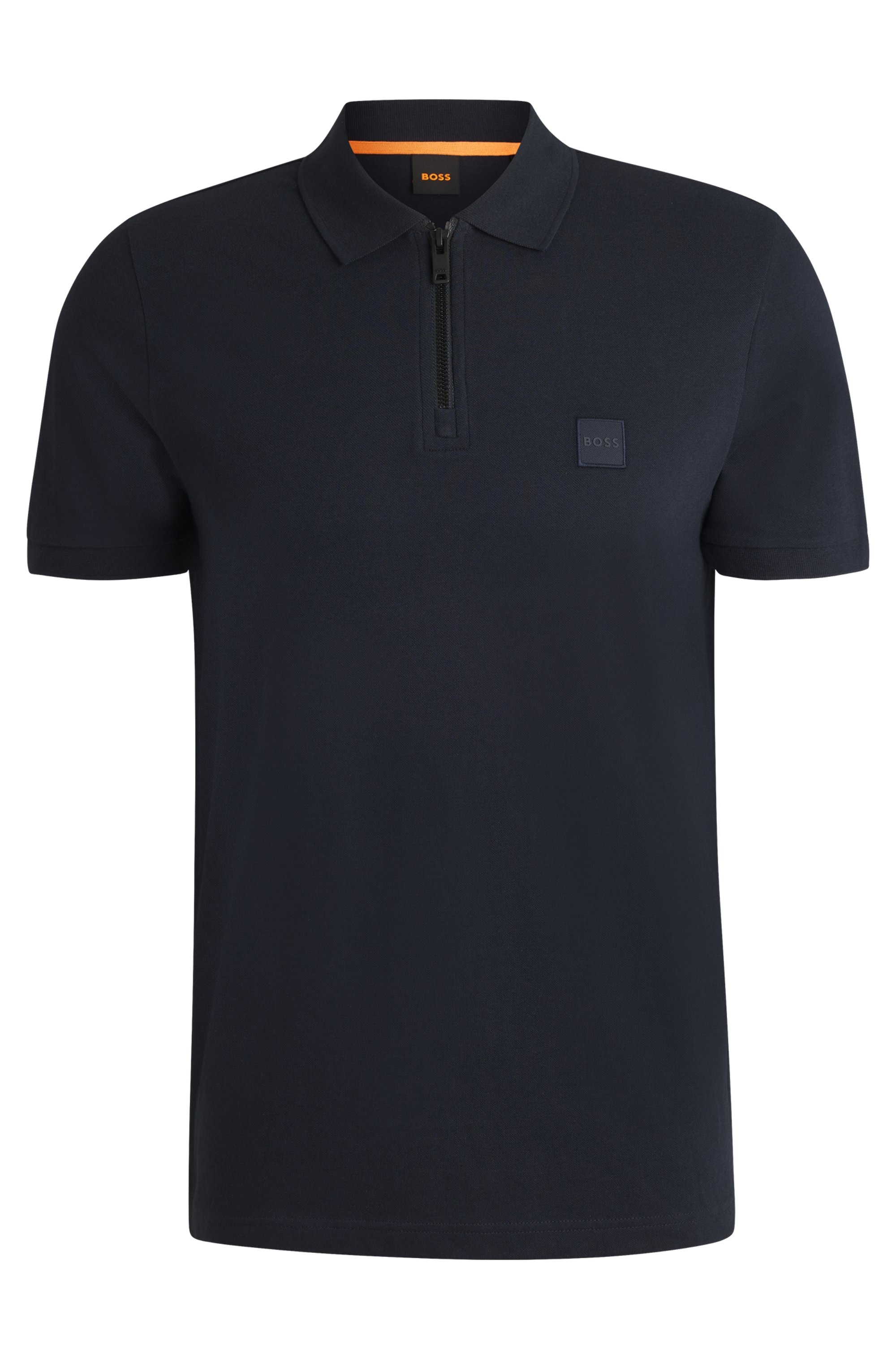 BOSS ORANGE Poloshirt »Passerzip 1025«, mit Polokragen