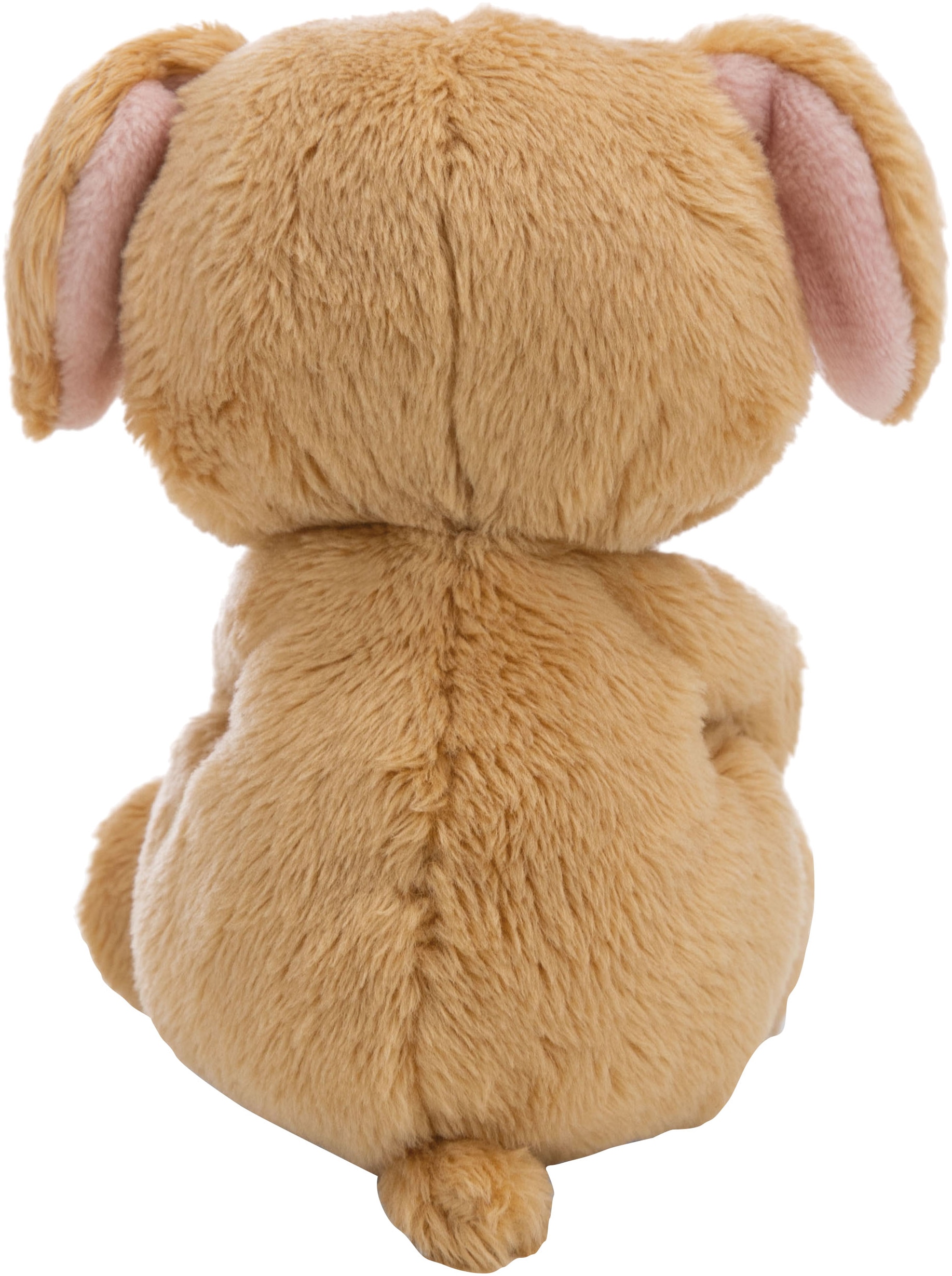 Nici Kuscheltier »Sleeping Pets, Hund beige, 12 cm« im Körbchen
