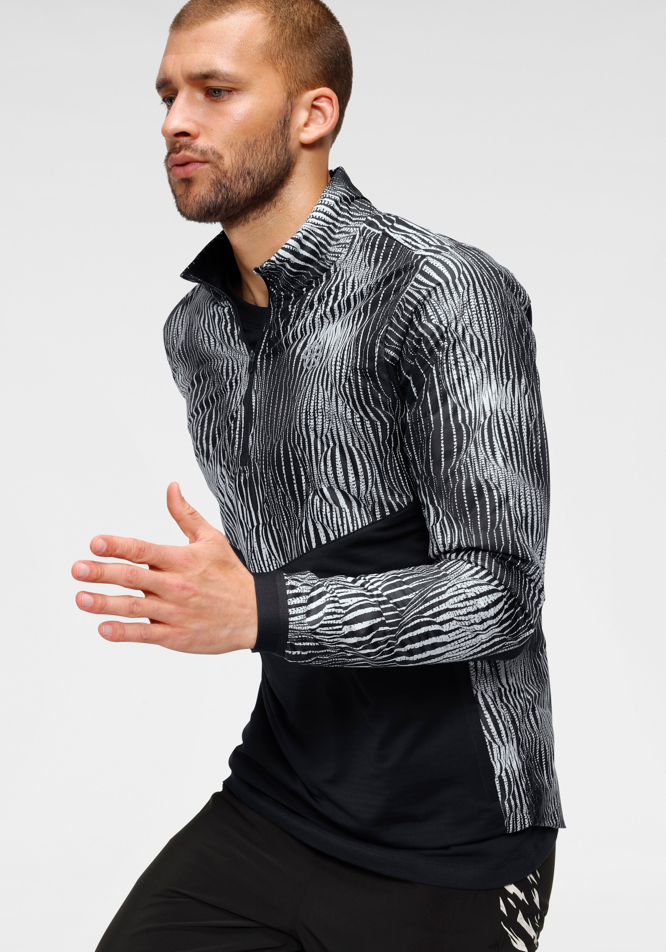 Nike Laufshirt »Men's 1/2-zip Running Top«