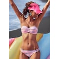 Venice Beach Bügel-Bandeau-Bikini, mit Häkelkanten