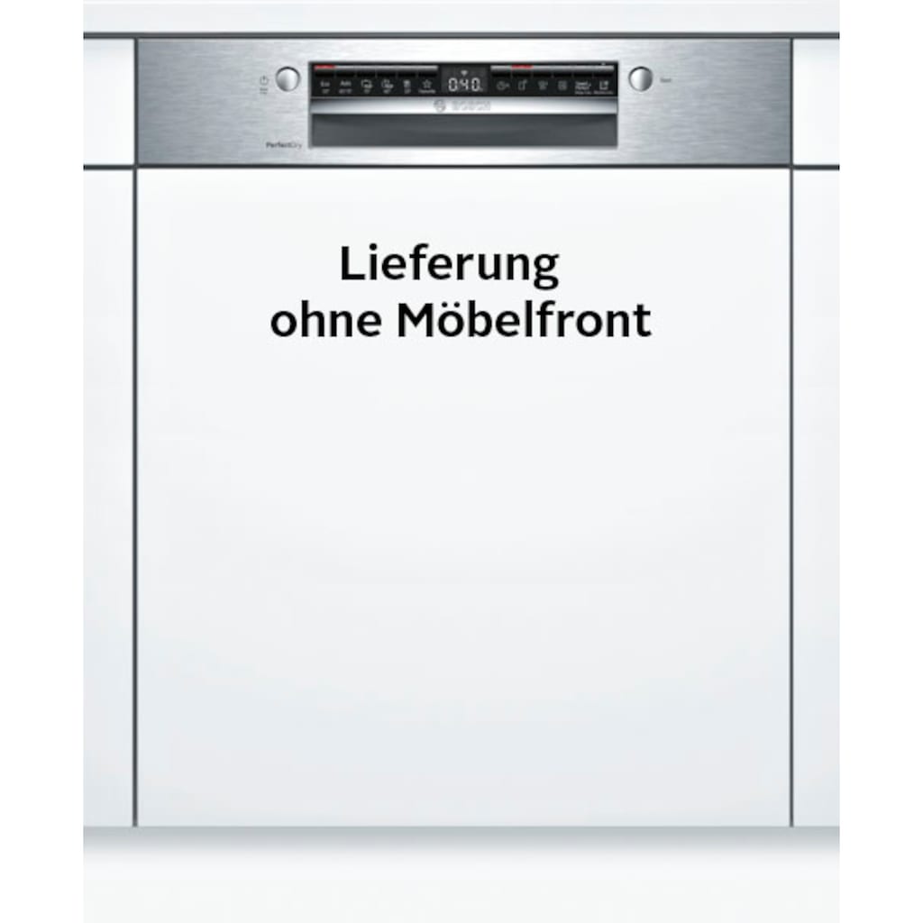 BOSCH teilintegrierbarer Geschirrspüler »SMI6ZCS00E«, Serie 6, SMI6ZCS00E, 14 Maßgedecke