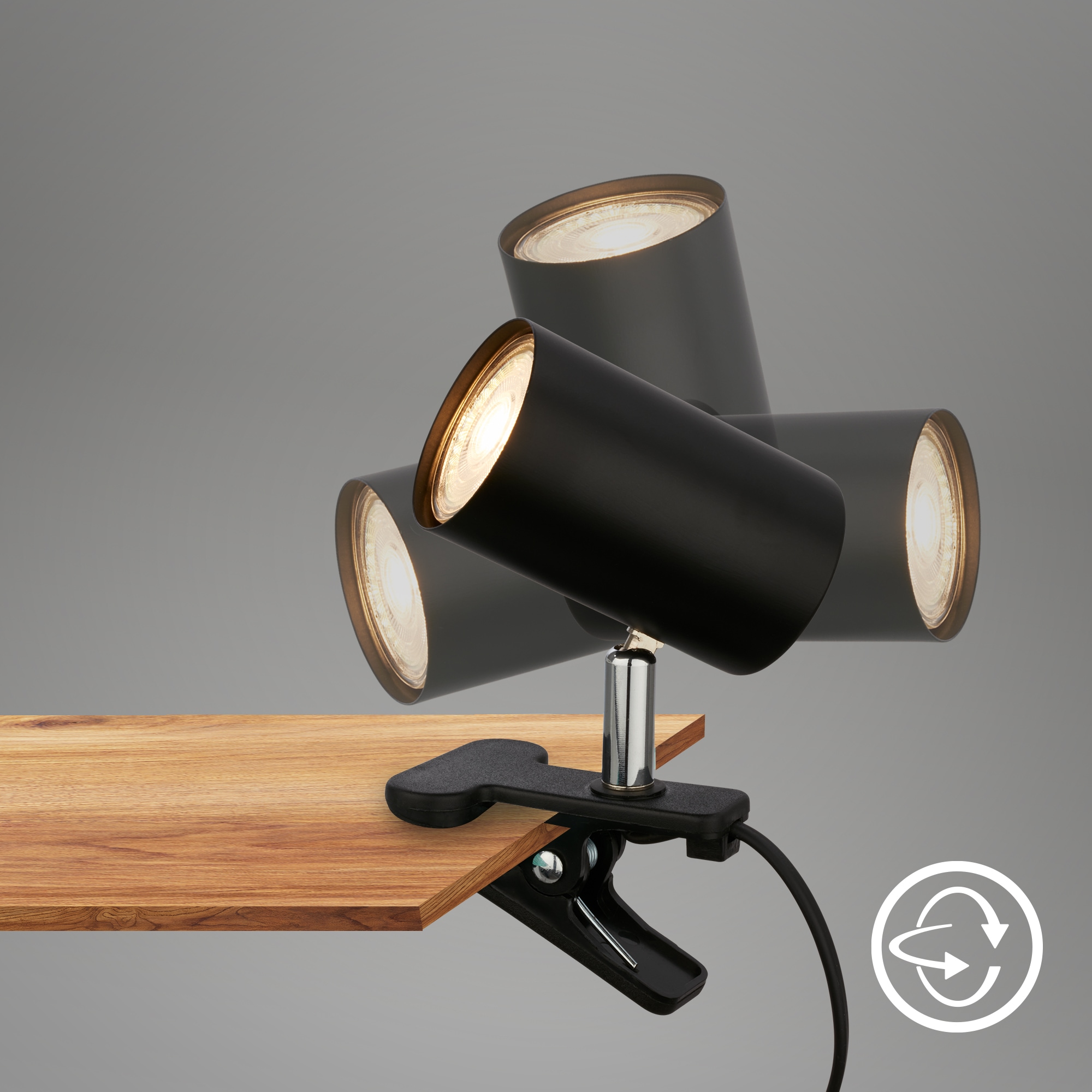 Briloner Leuchten Schreibtischlampe »KLEM Tischlampe«