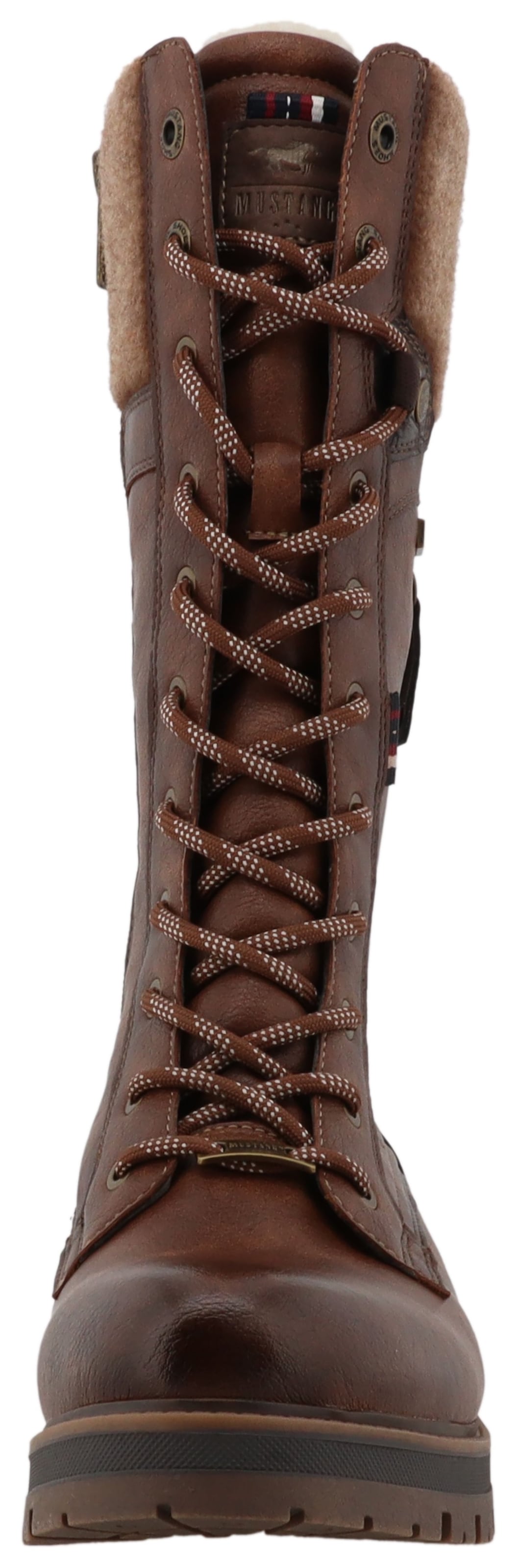 Mustang Shoes Winterstiefel »Darleen«  Schnürstiefel mit Reißverschluss