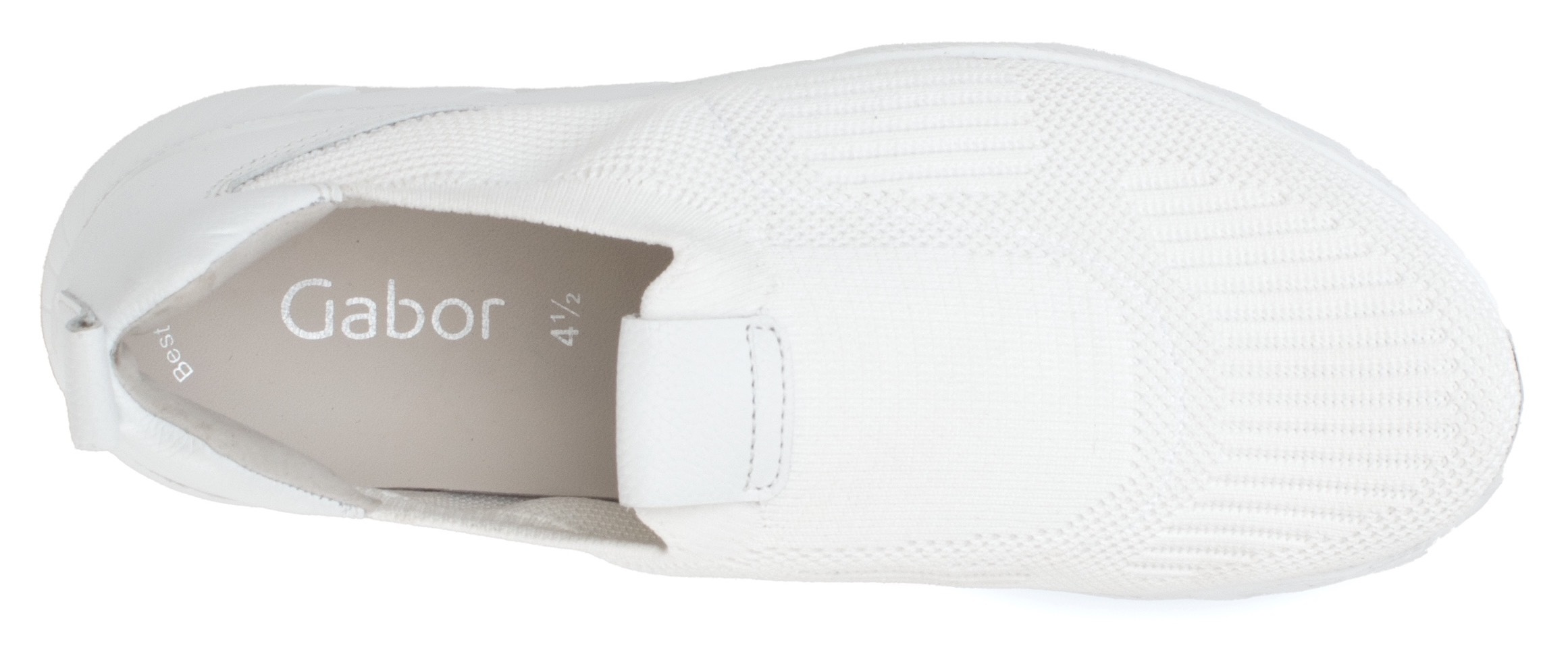 Gabor Slip-On Sneaker, Slipper, Halbschuh mit Best Fitting für komfortable Passform