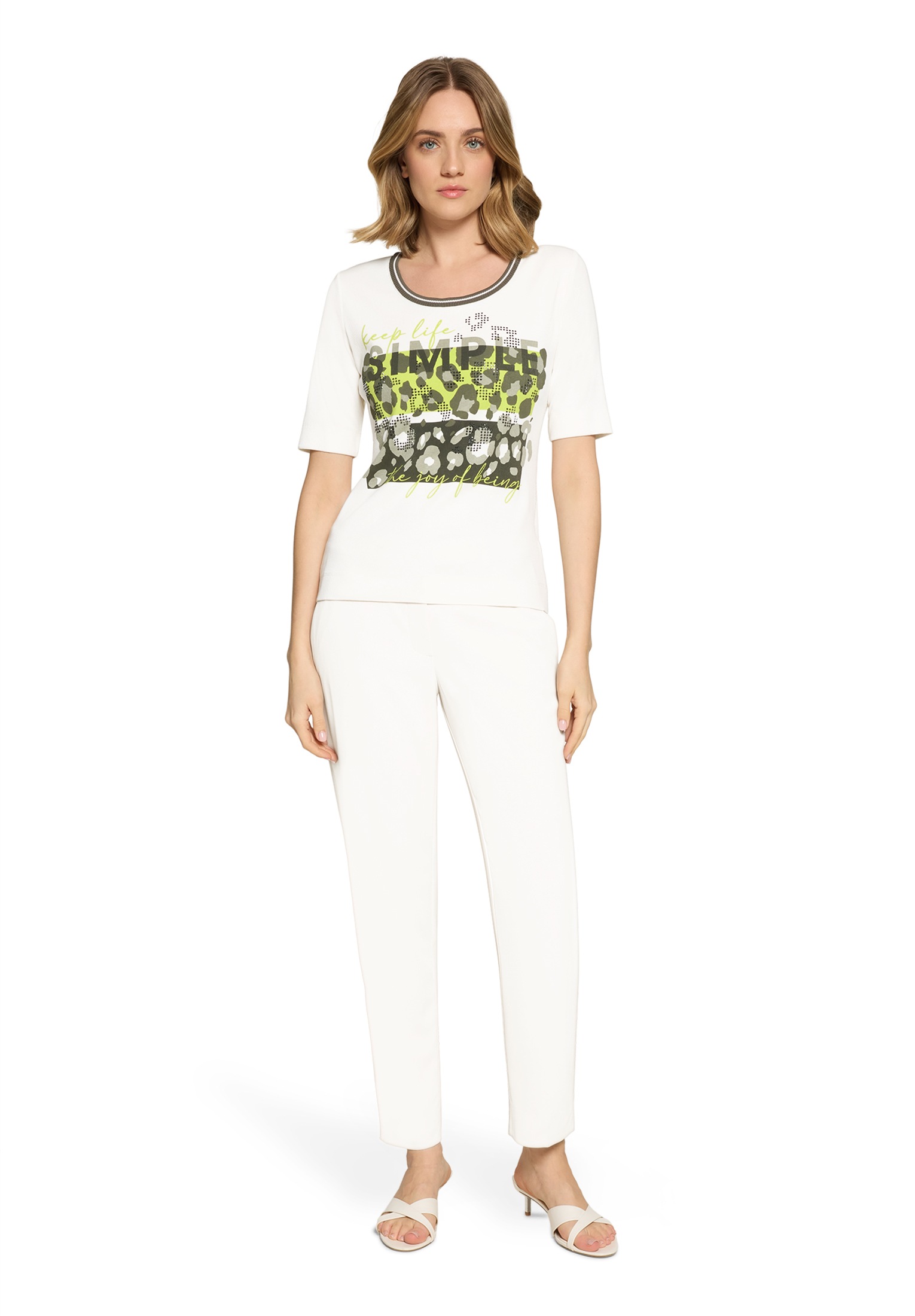 Betty Barclay Rundhalsshirt »Basic Shirt mit Rippenstruktur«