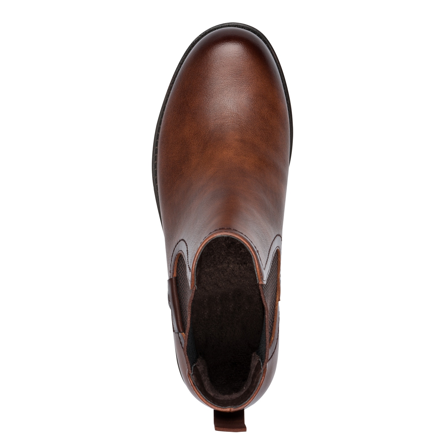 Tamaris Chelseaboots  , Blockabsatz, Stiefelette, Schlupfschuh im Used Look