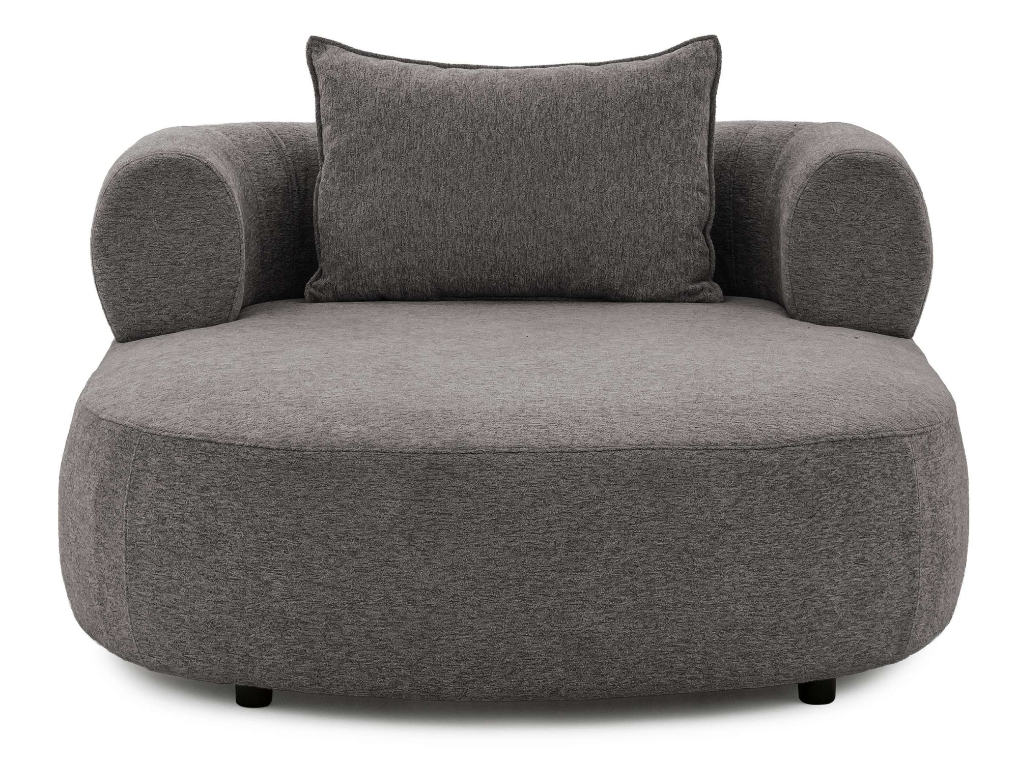Home affaire XXL-Sessel »LUSSAC Loveseat extra tief, große Sitzfläche, Maße B/T/H: 123/158/78cm« hoher Sitzkomfort und modernes Design, Sofa ohne Bettfunktion
