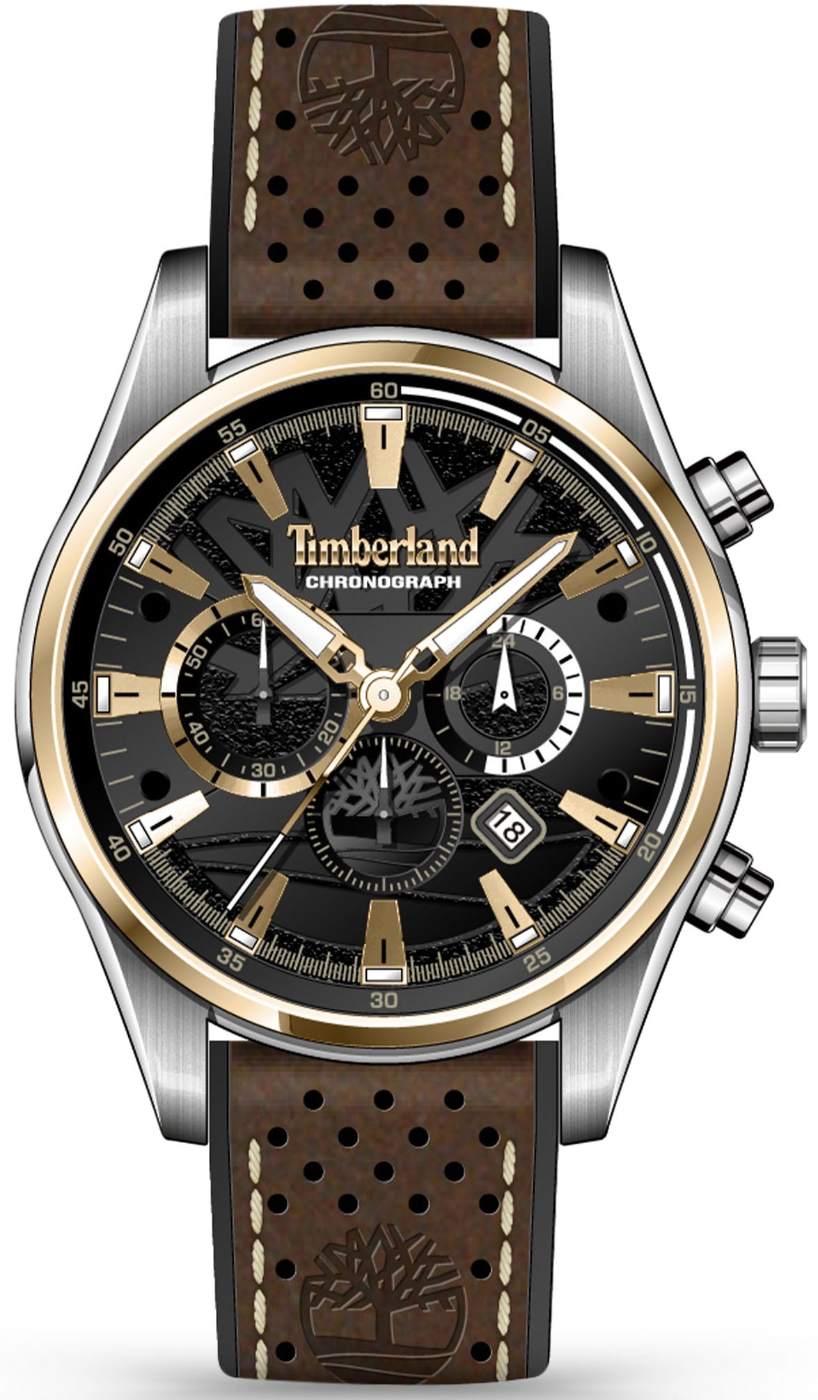 Timberland Chronograph »ALDRIDGE, TDWGC2102402«, Armbanduhr, Quarzuhr, Herrenuhr, Datum