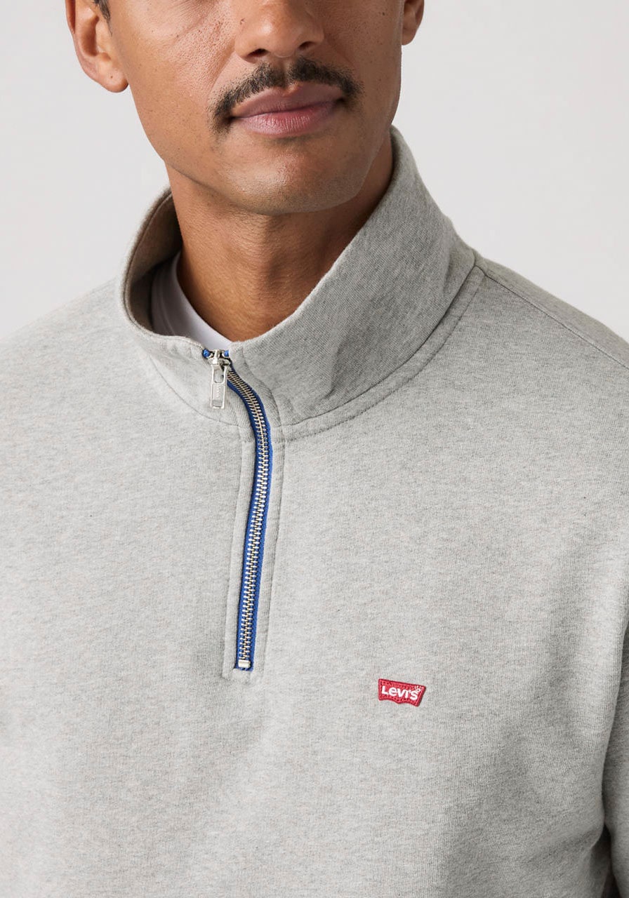 Levi's® Sweatshirt »ORIGINAL HM 1/4 ZIP«, mit Troyer-Kragen und Logo-Stickerei
