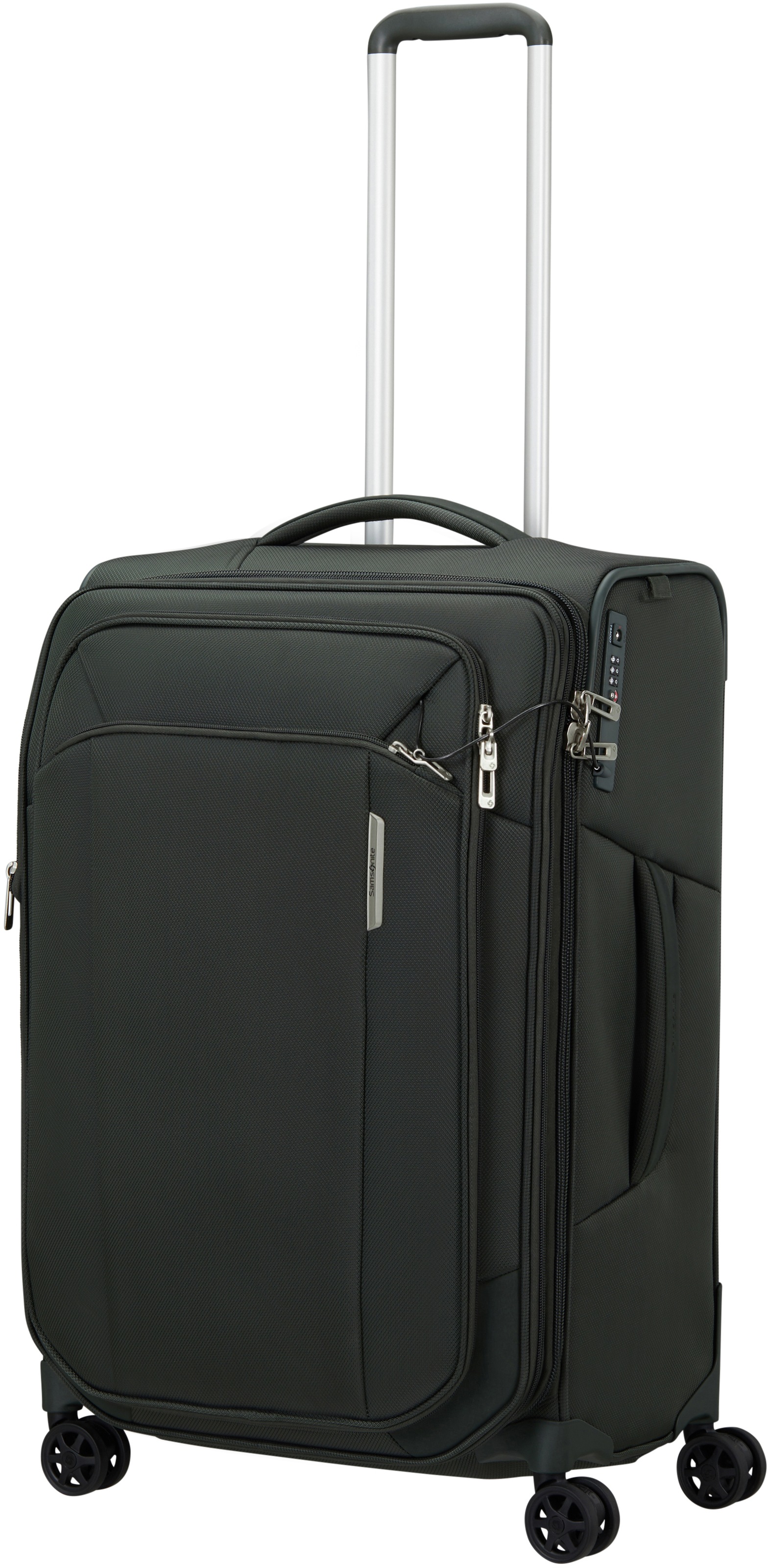 Samsonite Weichgepäck-Trolley »RESPARK exp, verschiedene Größen und Farben«, 4 Rollen, Reisekoffer Aufgabegepäck Reisegepäck mit Volumenerweiterung