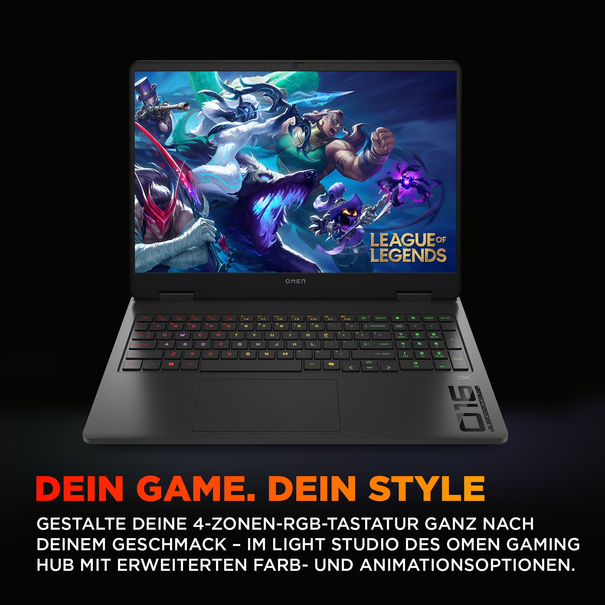 HP Gaming-Notebook »OMEN 16-am Intel« 40,6 cm / 16 ″ Intel Ultra 7 GeForceRTX5060 2.000 GB SSD