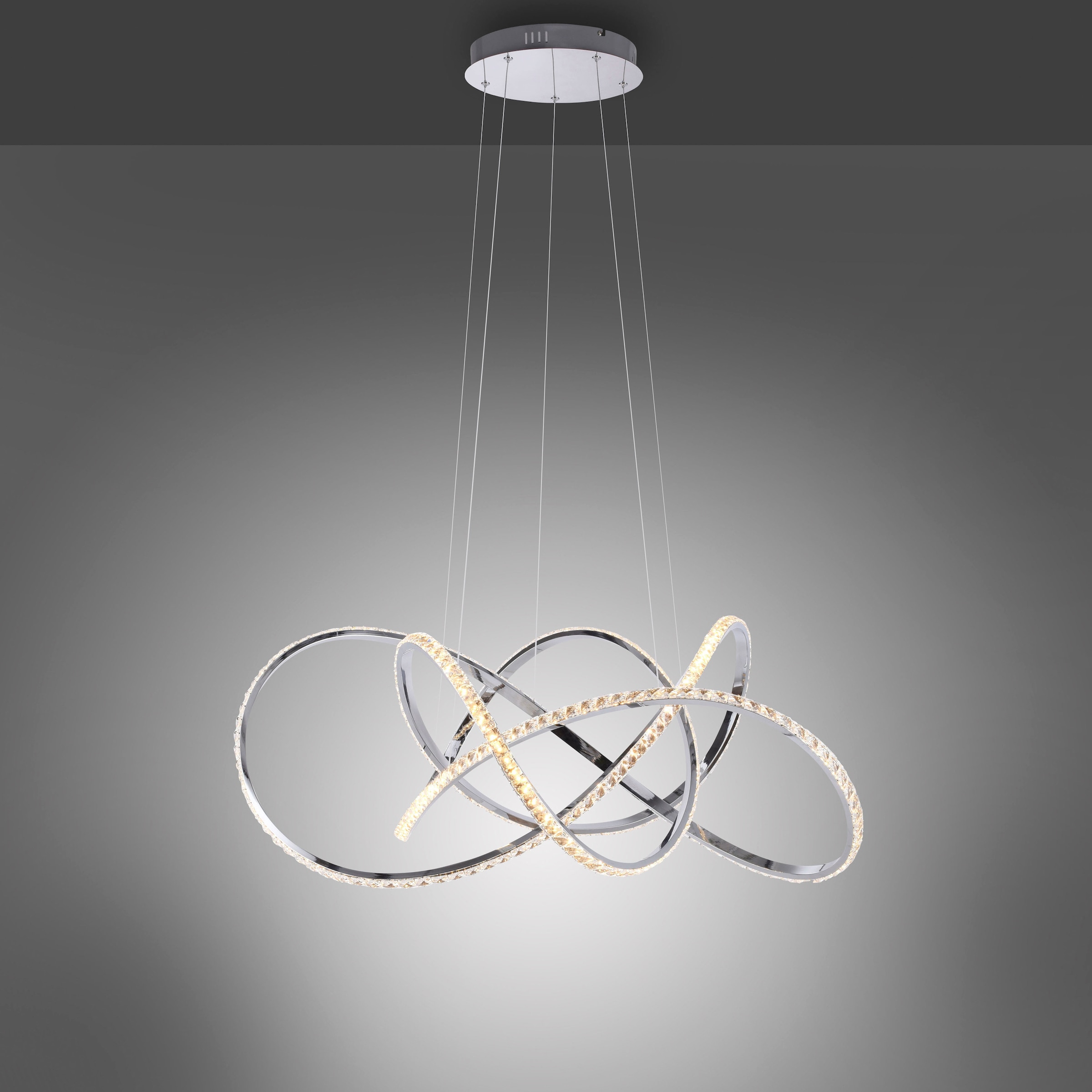 Paul Neuhaus Pendelleuchte »KIRIBI«, 1 flammig, Leuchtmittel LED-Board | LED fest integriert