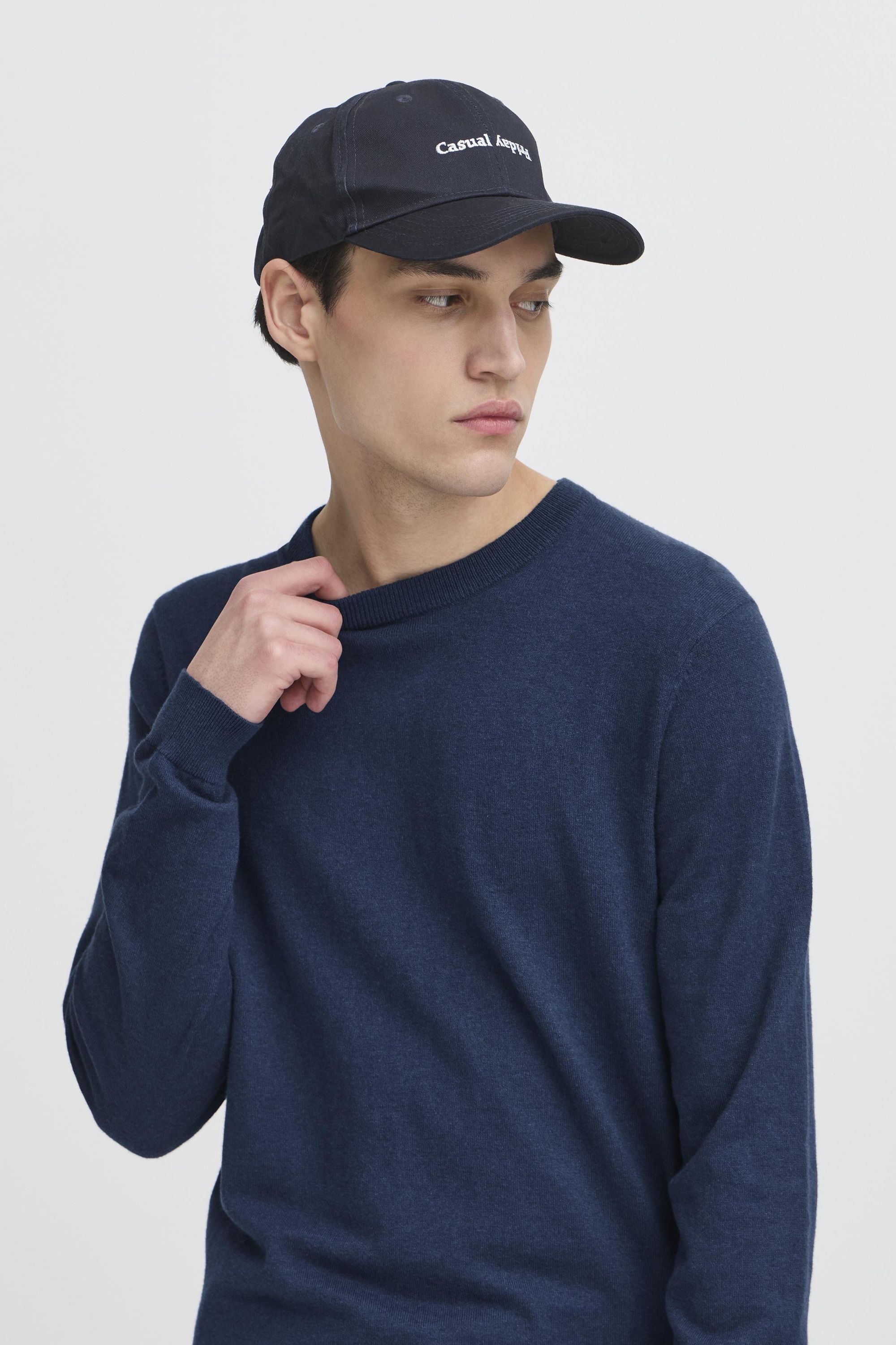 Casual Friday Strickfleece-Pullover »Strickpullover CFHALFDAN«