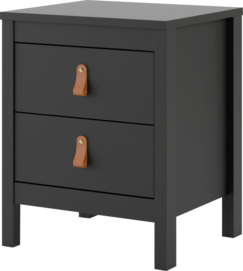 Home affaire Nachttisch »Nachtkommode, Nachtschrank, Beistelltisch« mit 2 Schubladen, Breite 44 cm, Höhe 54 cm