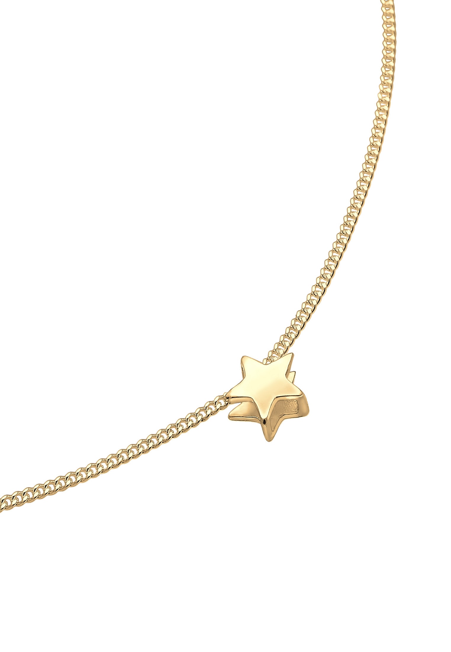 Elli Fußkette »Fußschmuck Stern Astro Fußkettchen 925 Silber«