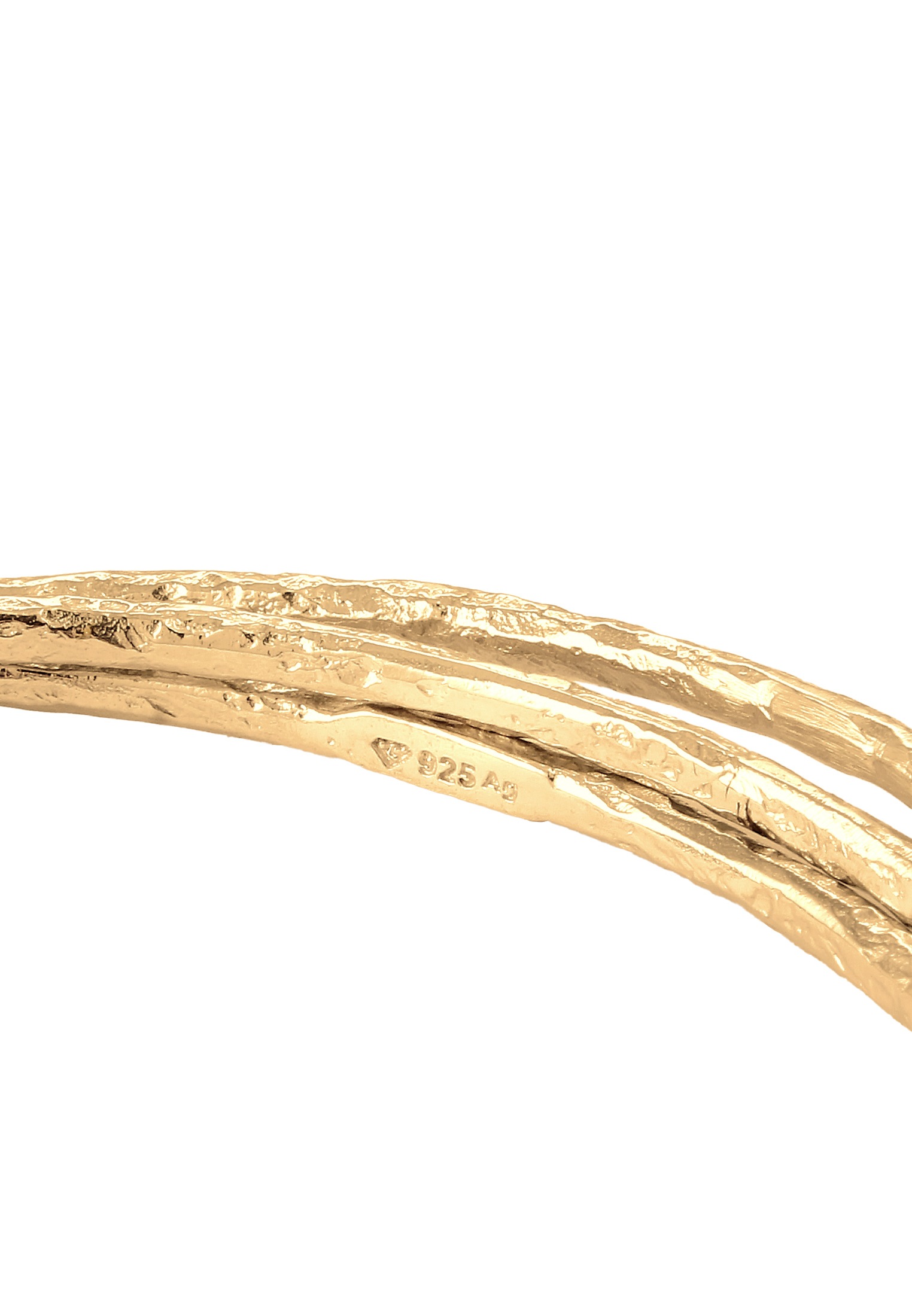 Elli Premium Armreif »Armband Armreif Dreifach 925 Sterling Silber«