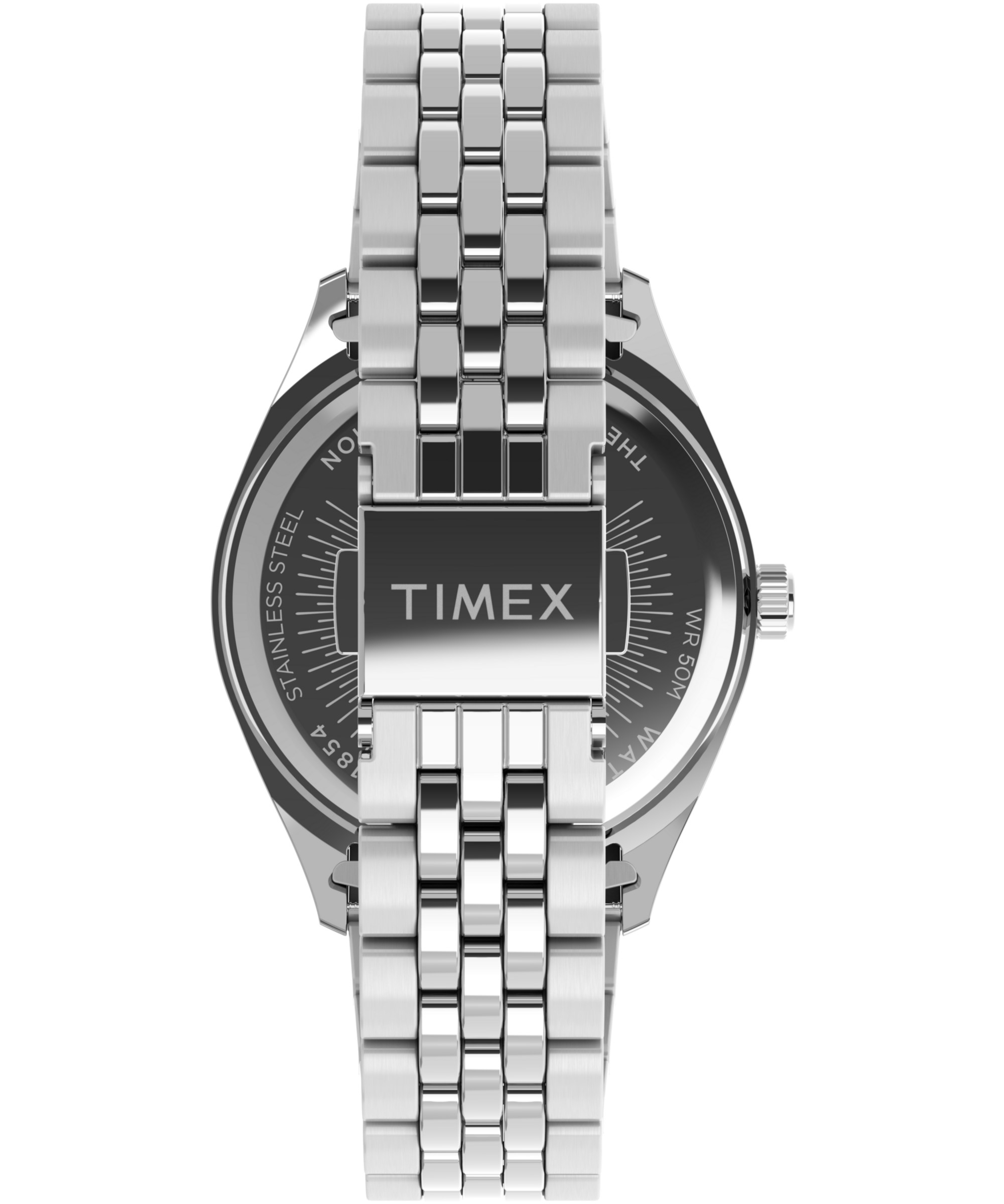 Timex Quarzuhr »LEGACY« Armbanduhr, Damenuhr, Edelstahlarmband, Leuchtzeiger