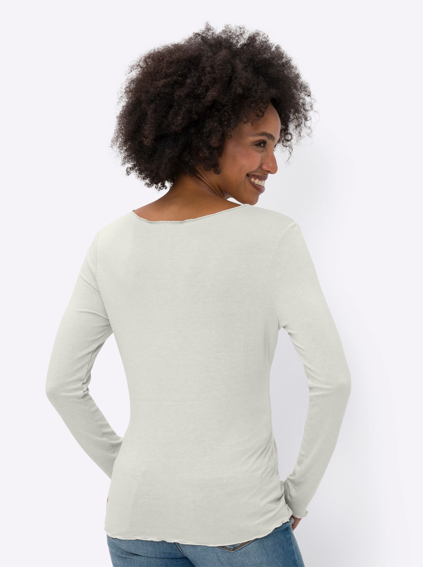 heine Langarmshirt »Doppelpack Shirts«, (2 tlg.)