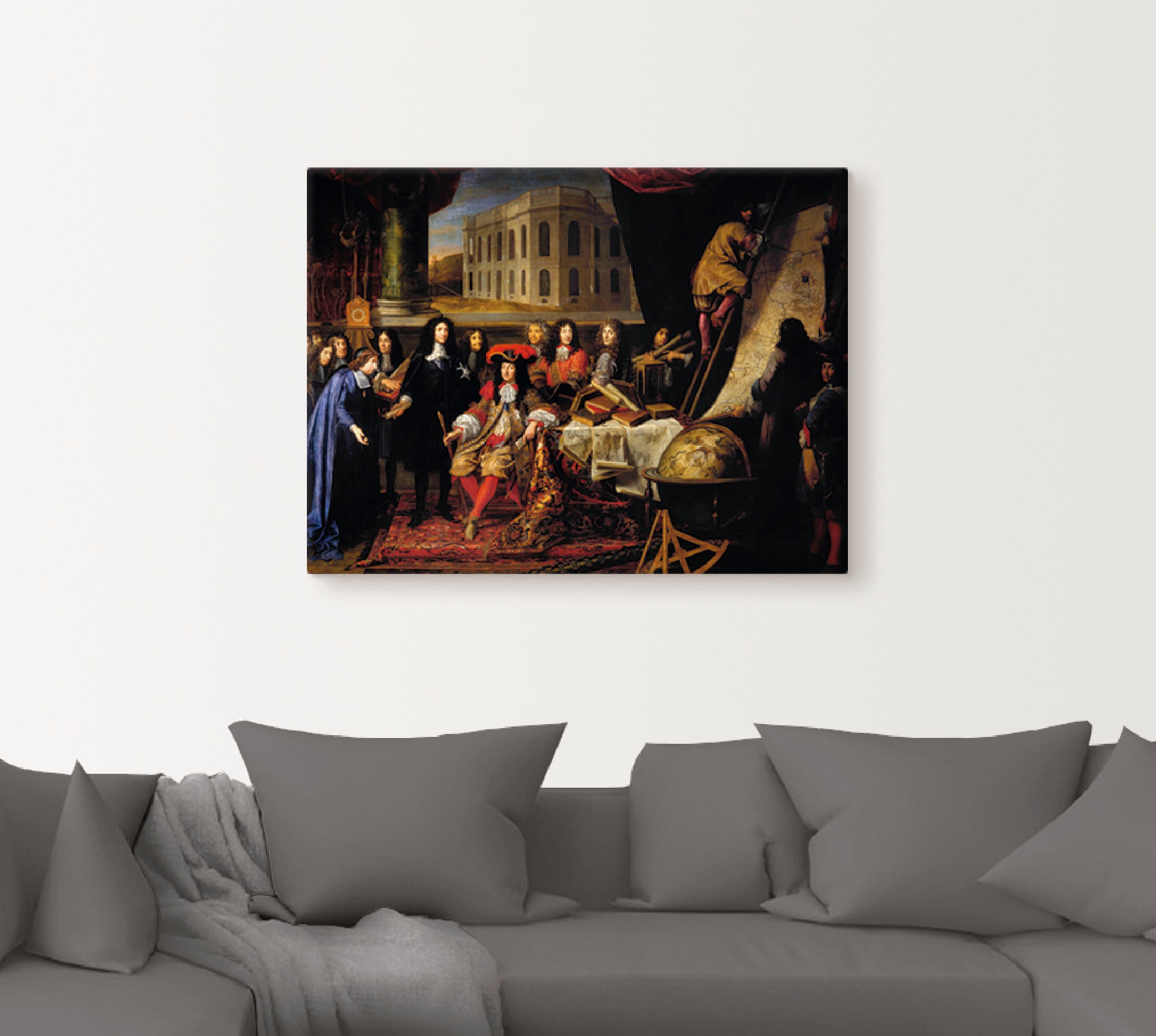 Artland Leinwandbild »Ludwig XIV., um 1670«, Menschen, (1 St.), auf Keilrahmen gespannt