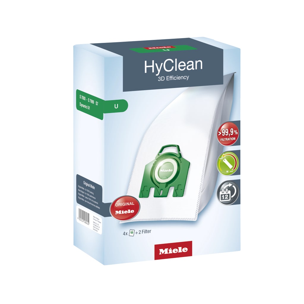 Miele Staubsaugerbeutel »SB U HyClean 3D«