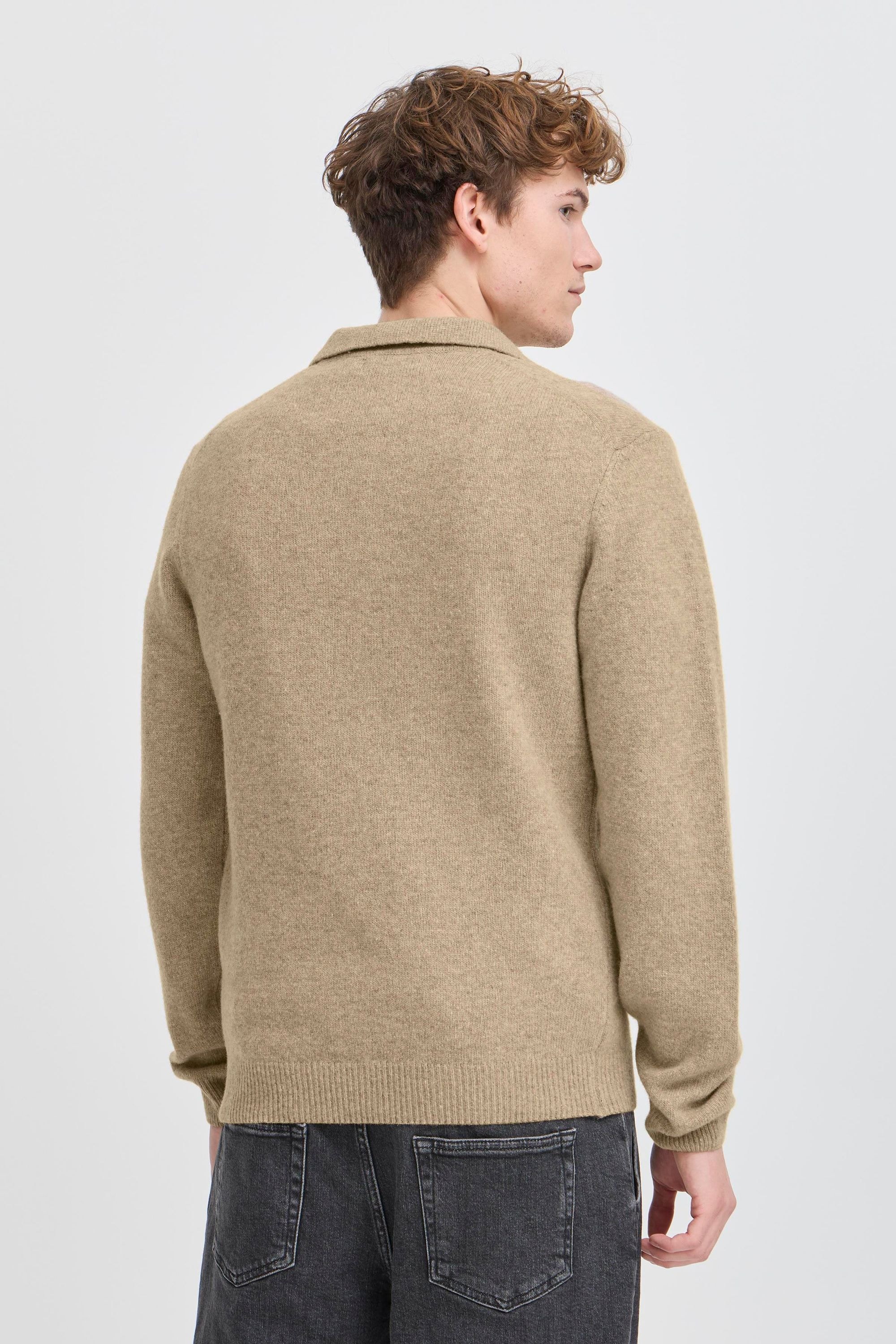Casual Friday Strickfleece-Pullover »Strickpullover CFKARL LAMBSWOOL«