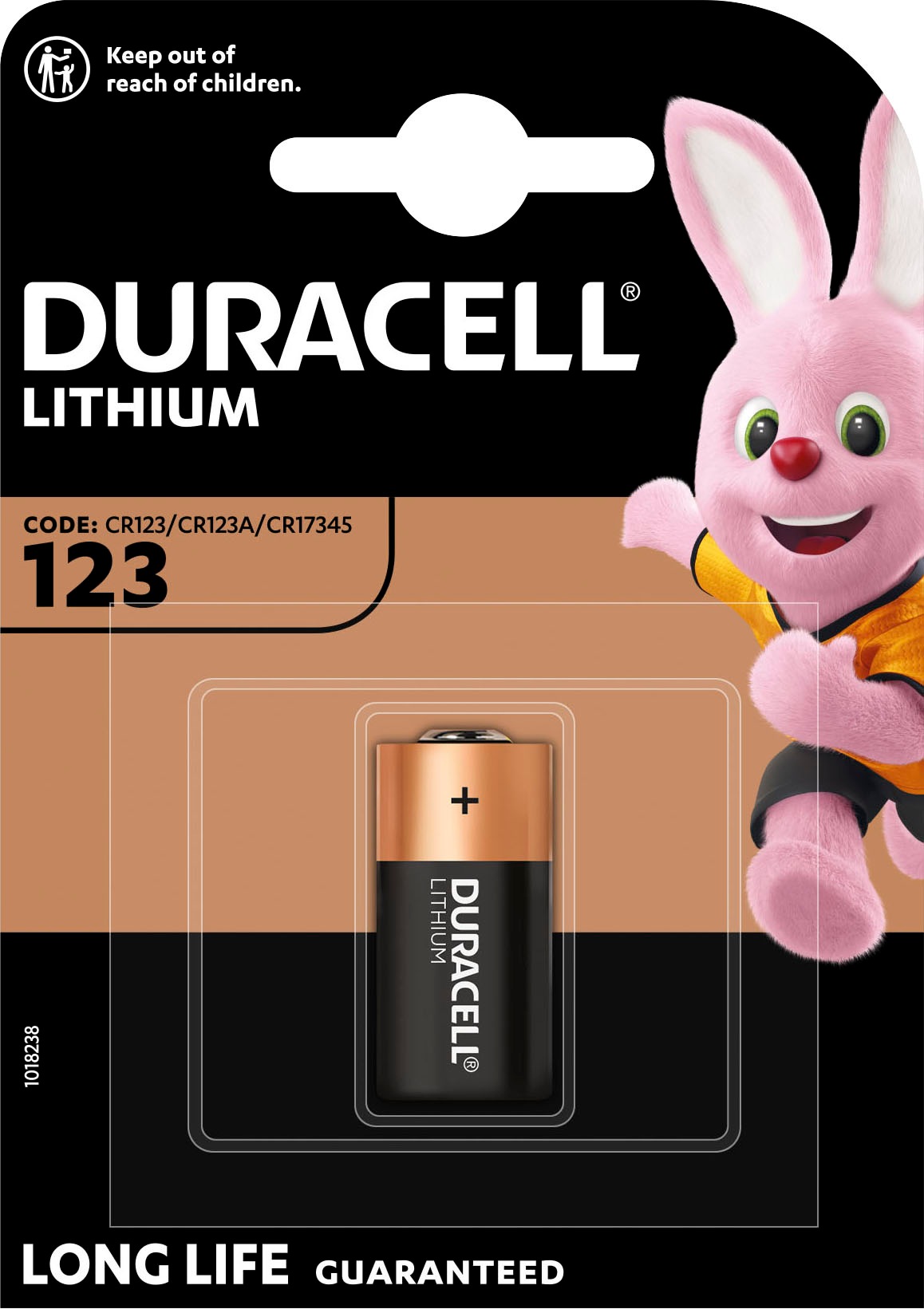 Duracell Batterie »Photo«, CR123A, (1 St.)