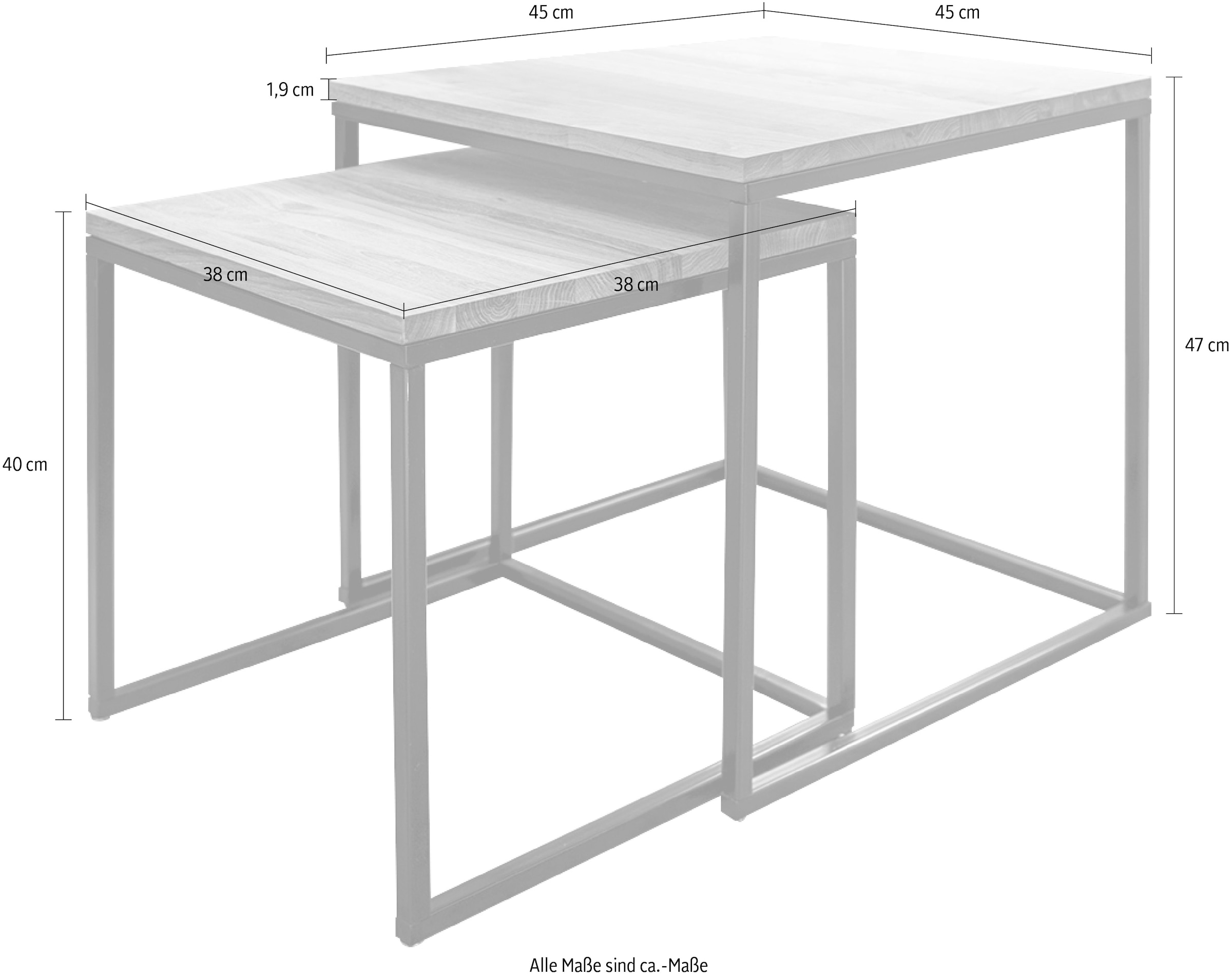 Paroli Beistelltisch