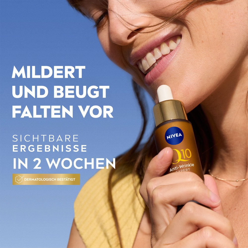 Nivea Pflege-Set »Q10 Anti-Falten Dual Action Serum + Q10 Tagespflege LSF 30«, (2 tlg.)