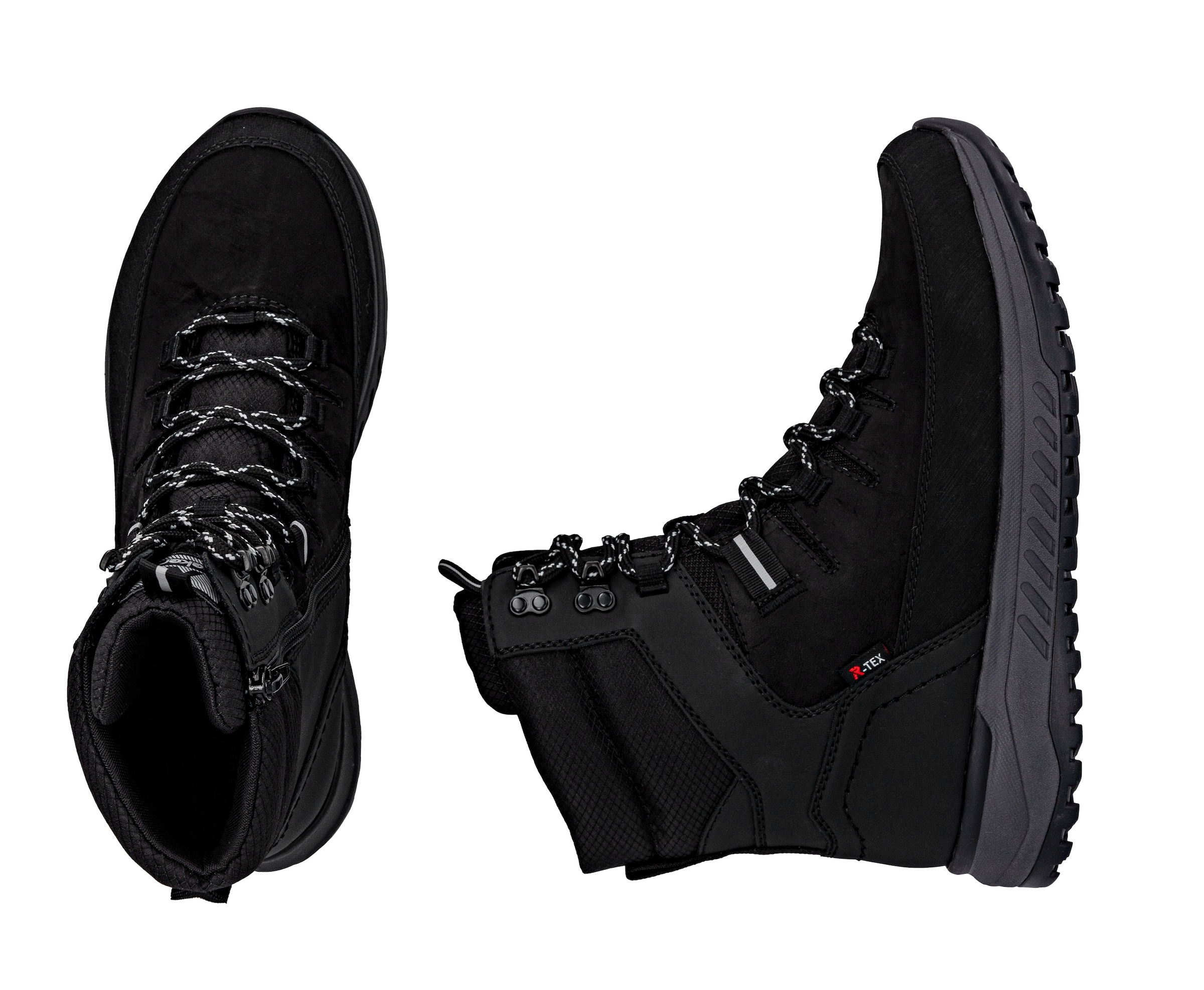 RIEKER Sport Winterboots, Schneeboots, Outdoorstiefelette in bequemer Form, TEX-Membran