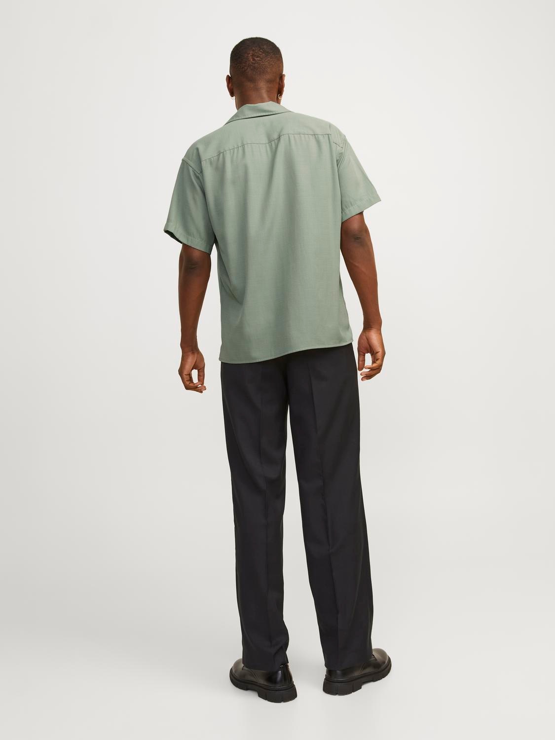 Jack & Jones Kurzarmhemd »JPRCCAARON TENCEL RESORT SHIRT S/S LN«