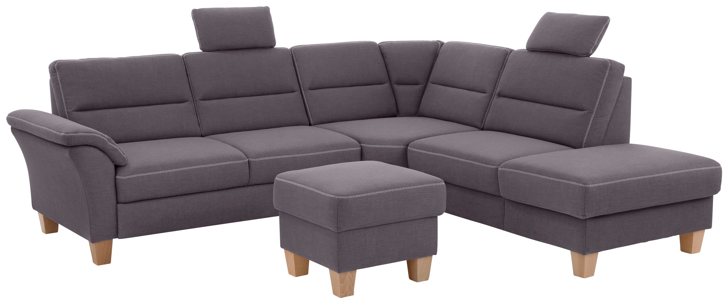 Home affaire Ecksofa »Soleo L-Form«, komfortabel durch Trapezecke mit Relaxfunktion, auch mit Bettfunktion