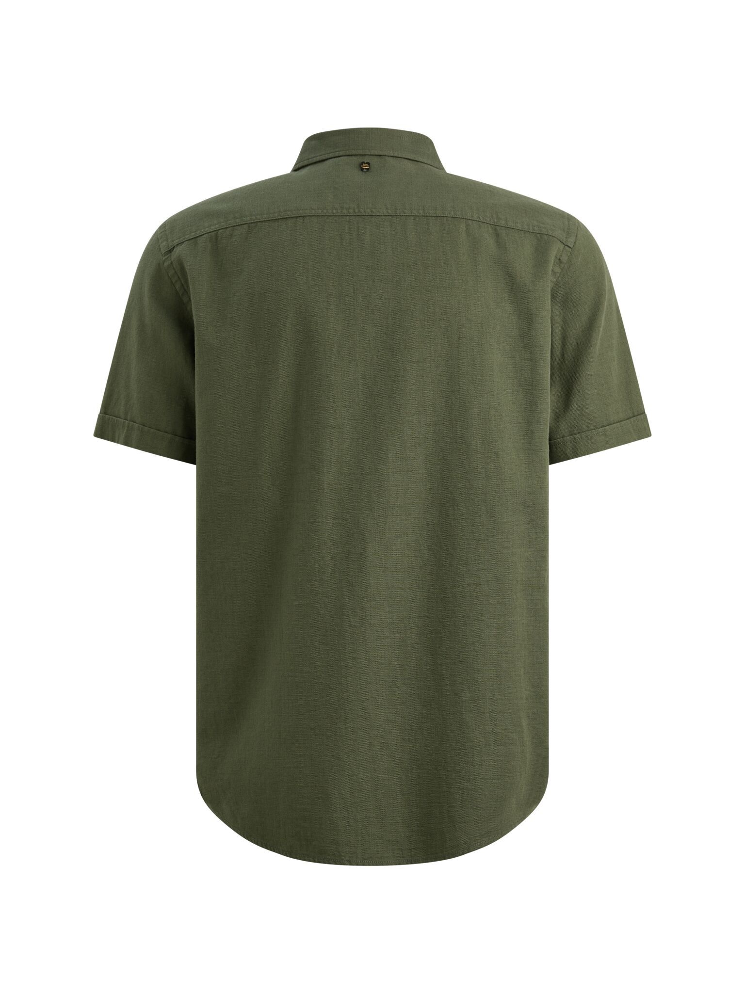 PME LEGEND Kurzarmhemd mit leicht abgerundetem Saum