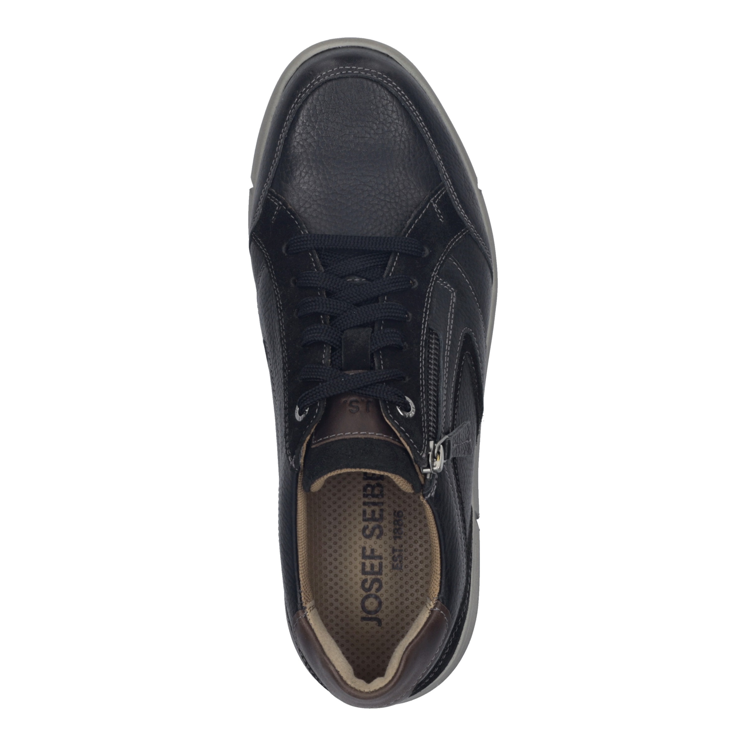 Josef Seibel Schnürschuh »Enrico 37, schwarz-kombi«