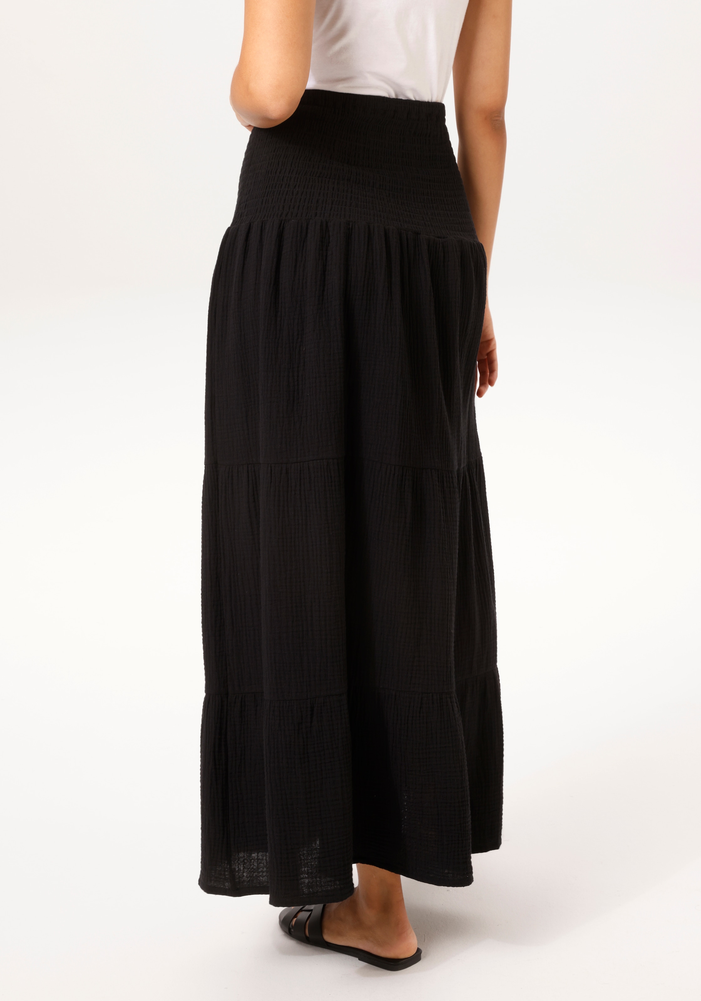 Aniston CASUAL Sommerkleid - auch als Maxirock tragbar - NEUE KOLLEKTION