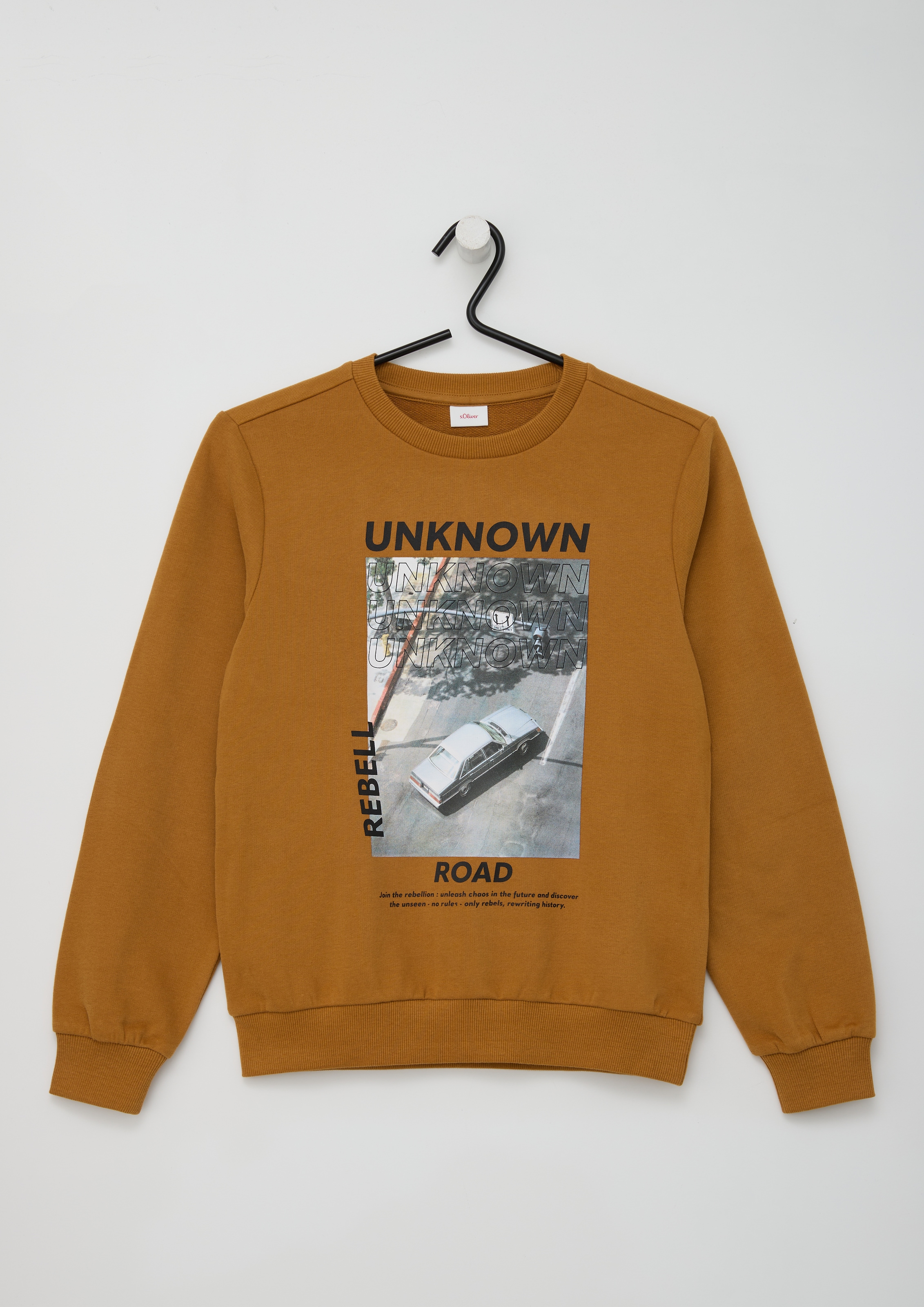 Sweatshirt, mit Frontprint