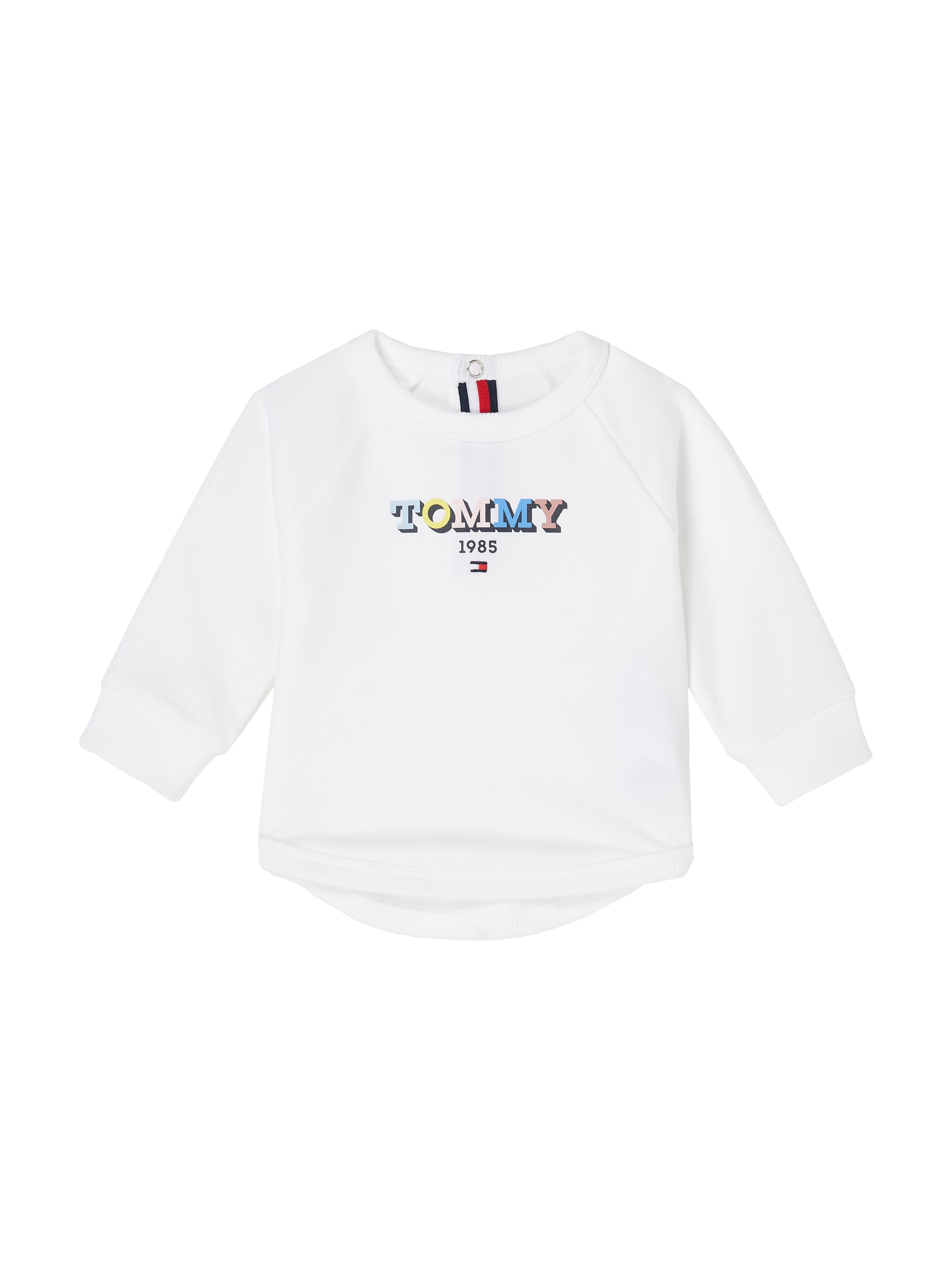 Tommy Hilfiger Sweatshirt »BABY MULTICOLOR TOMMY SWEATSHIRT«, Baby bis 2 Jahre