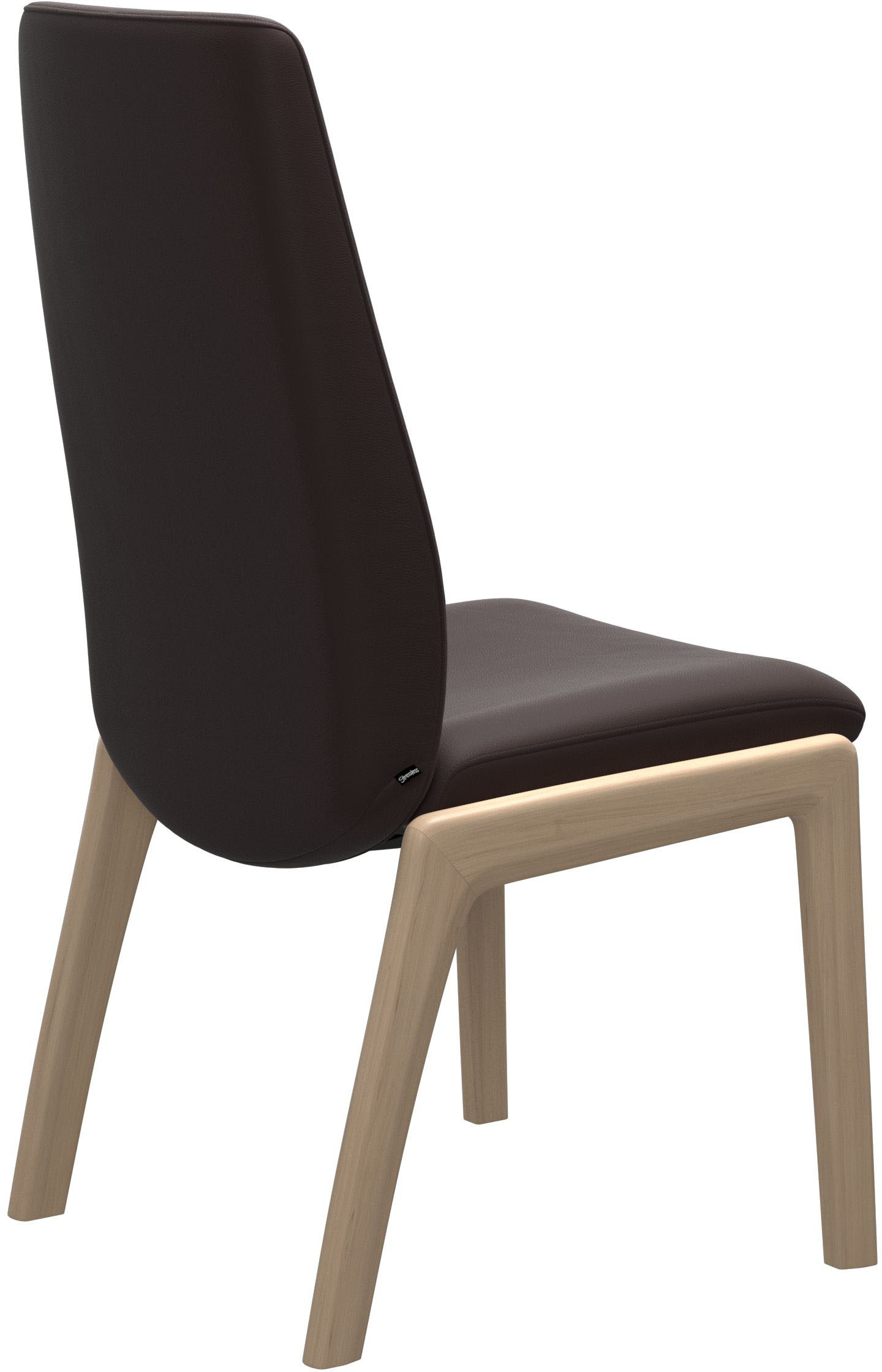 Stressless® Polsterstuhl »Laurel«, Leder PALOMA, High Back, Größe L, mit abgerundeten Beinen in Walnuss