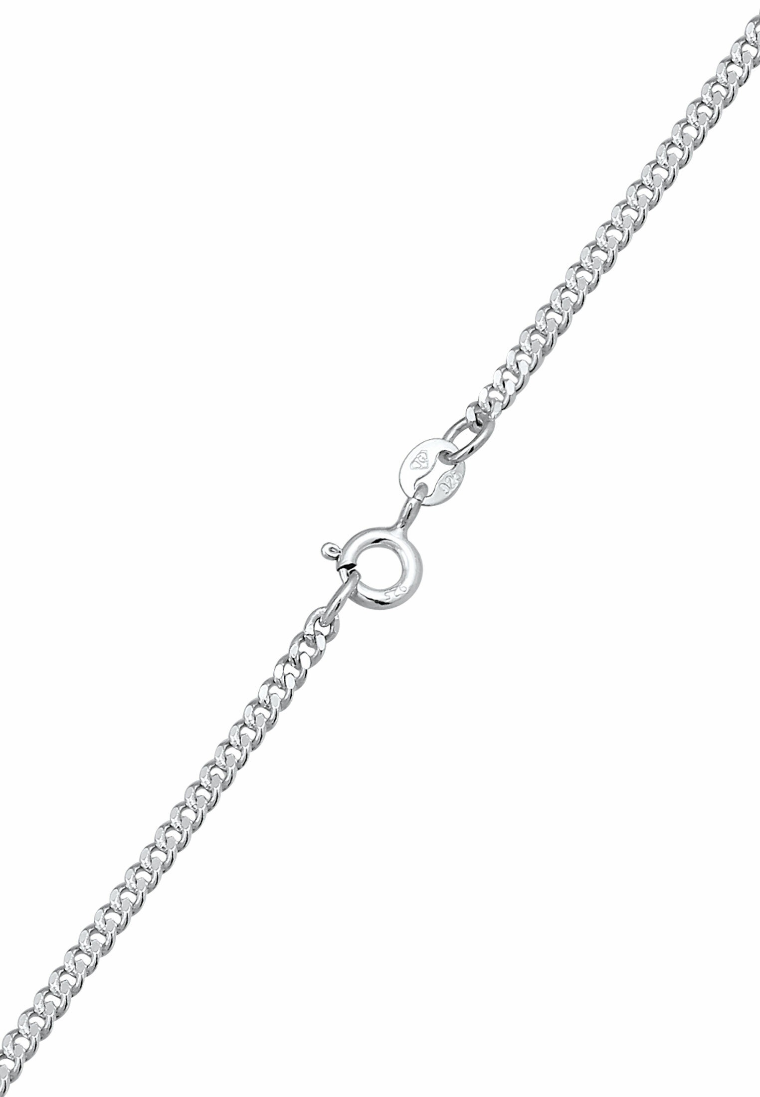 Elli Kette ohne Anhänger »Halskette Panzerkette Collier Basic Chunky Chain 925er Silber«