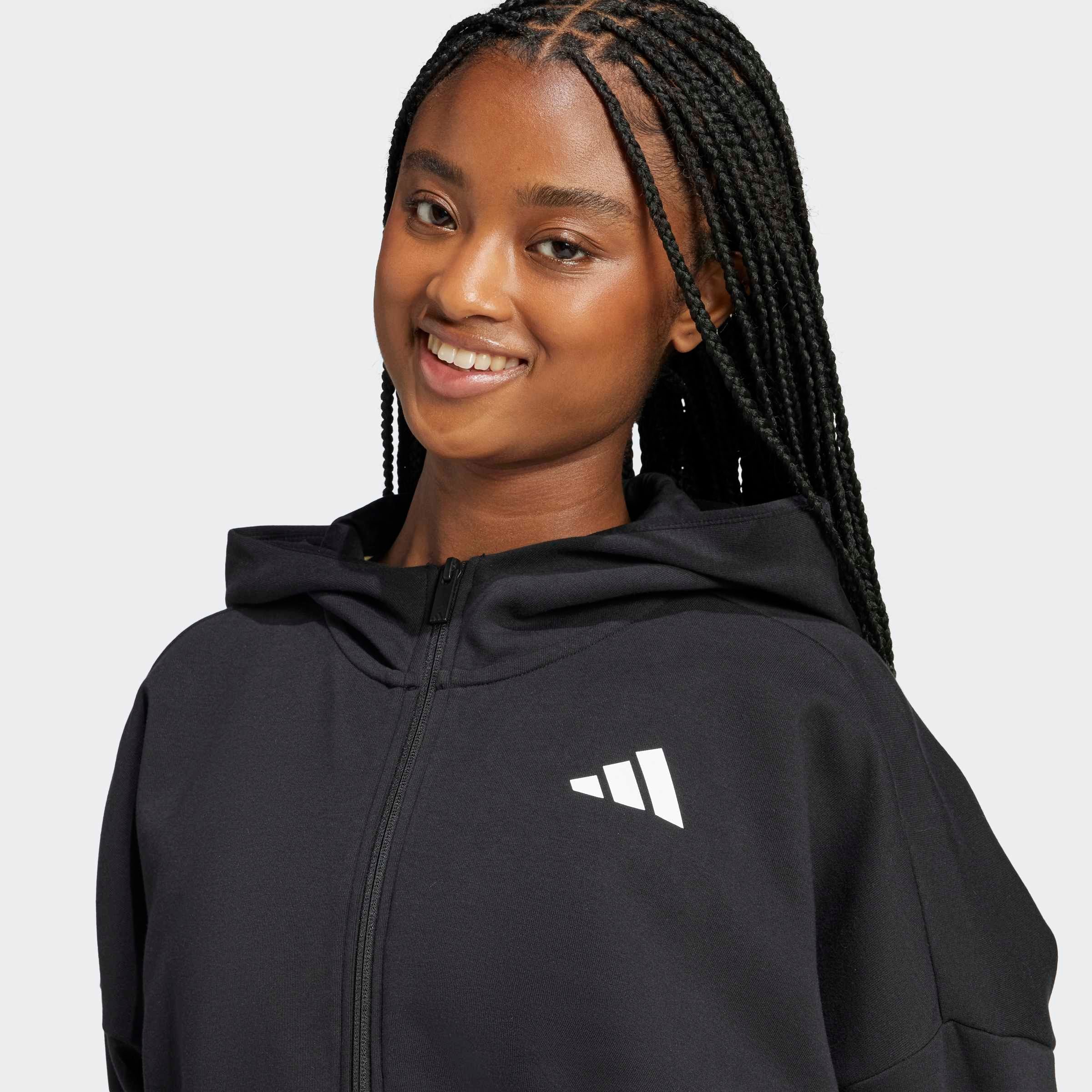 adidas Sportswear Kapuzensweatshirt »W FI SL FZ HD«
